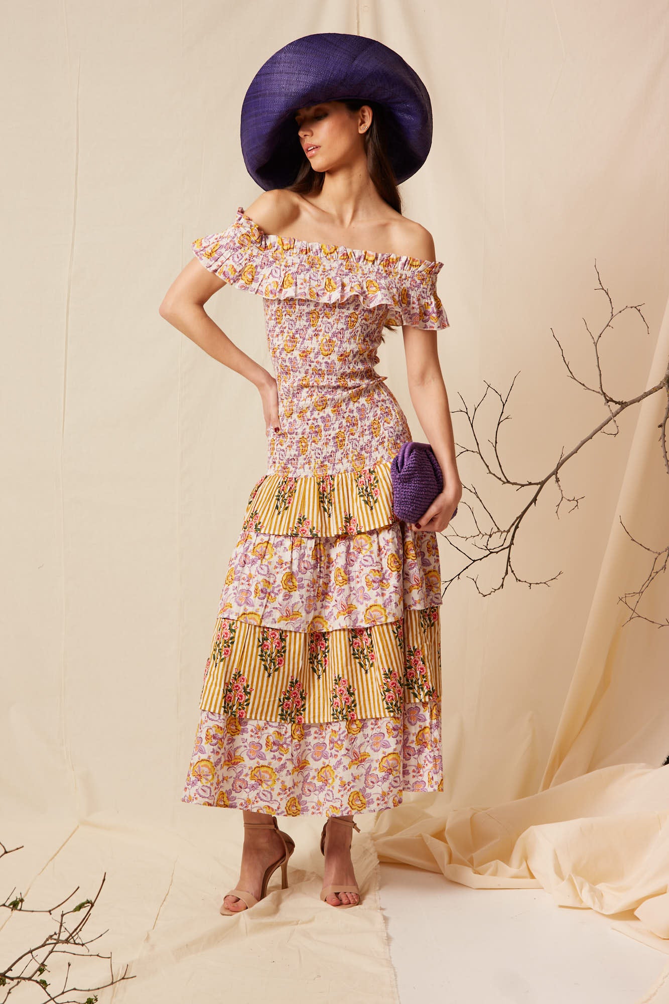 VESTIDO NAPOLIESTAMPADO 