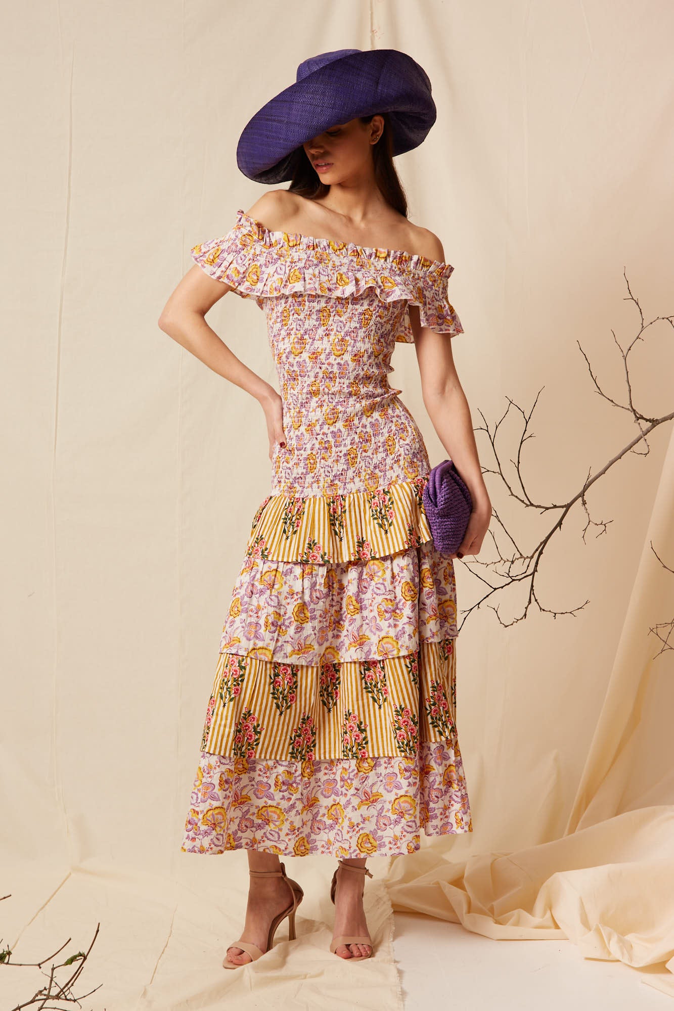 VESTIDO NAPOLIESTAMPADO 