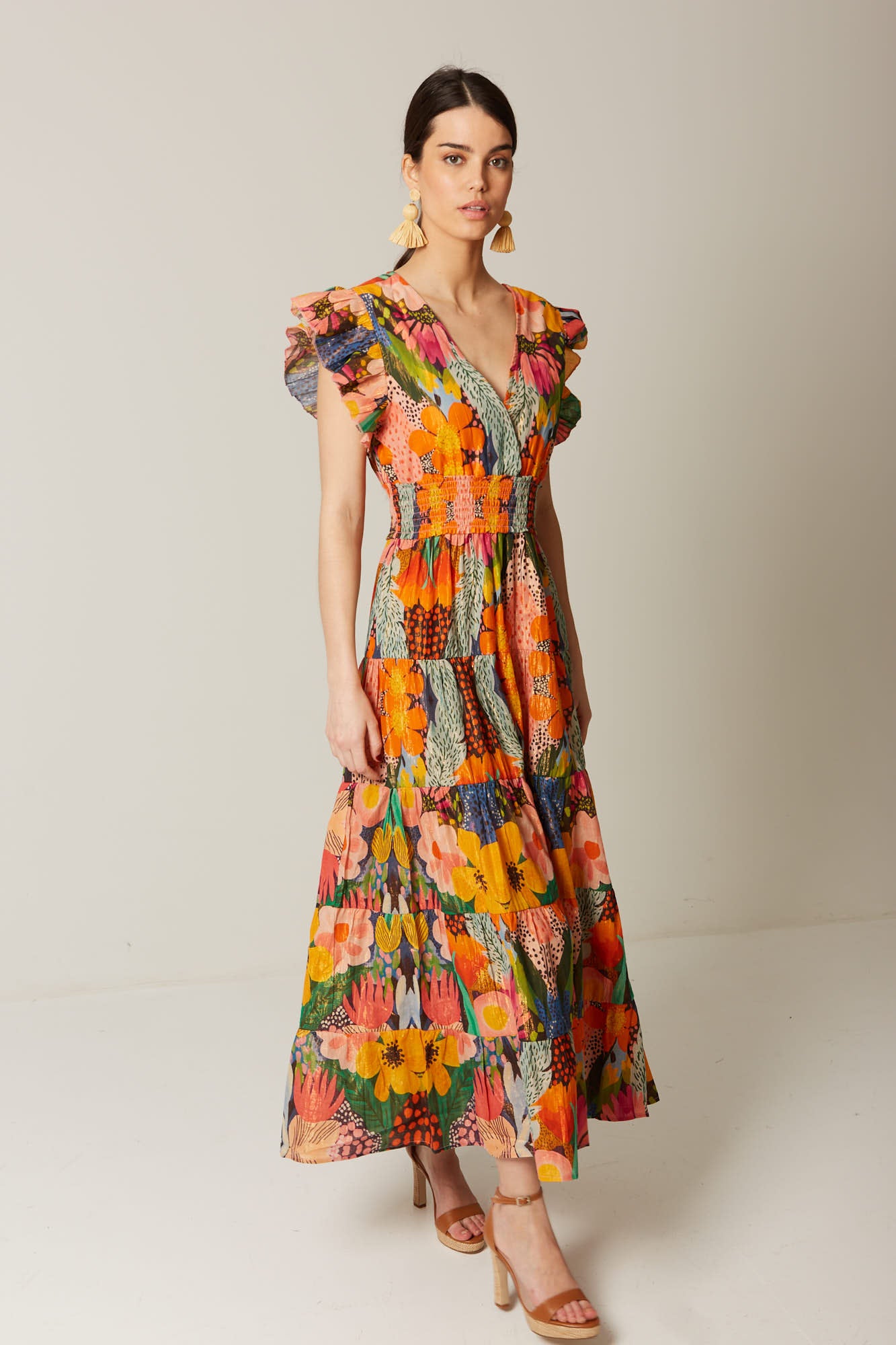 VESTIDO TIRENEMULTICOLOR 