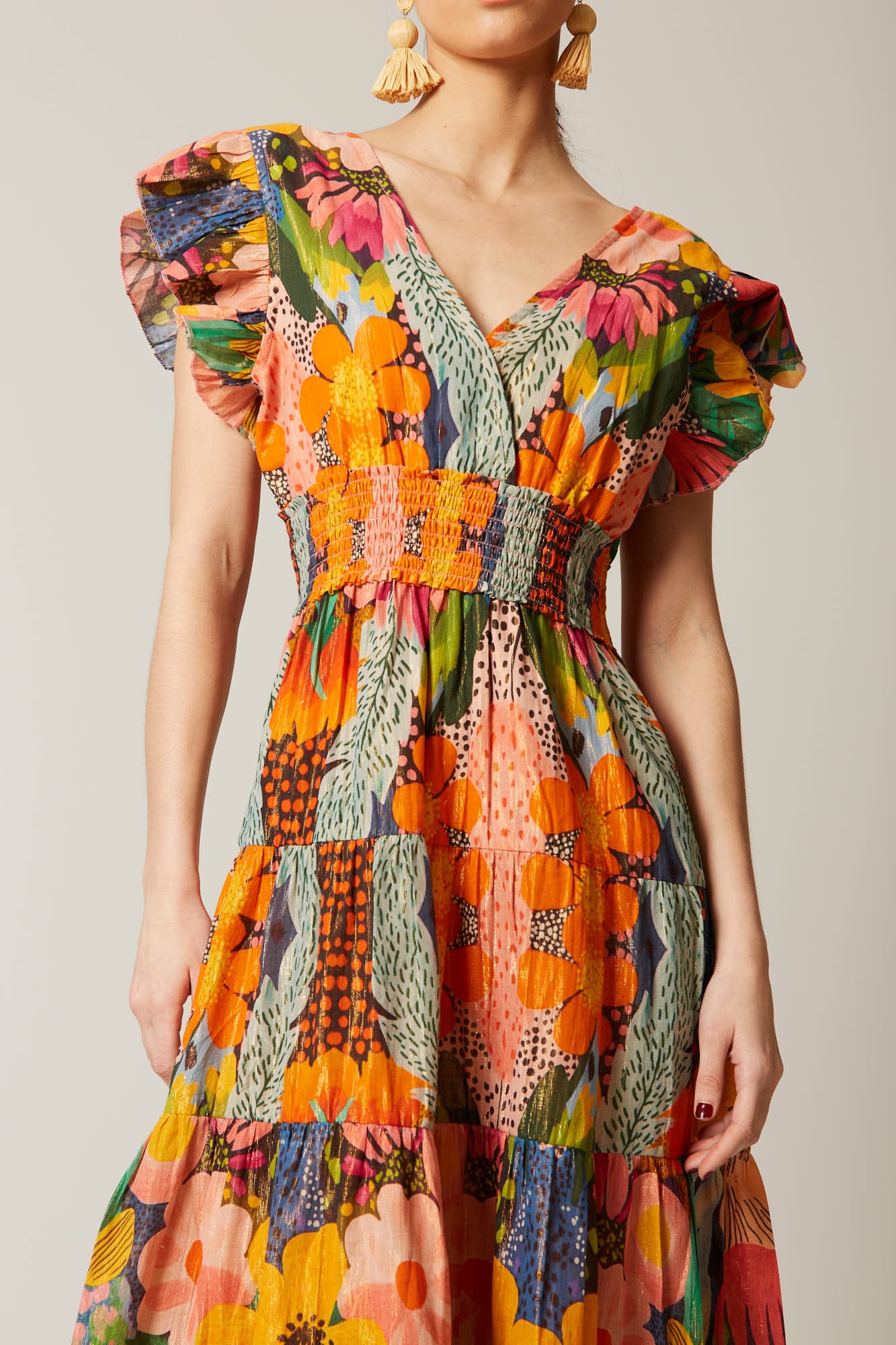 VESTIDO TIRENEMULTICOLOR 