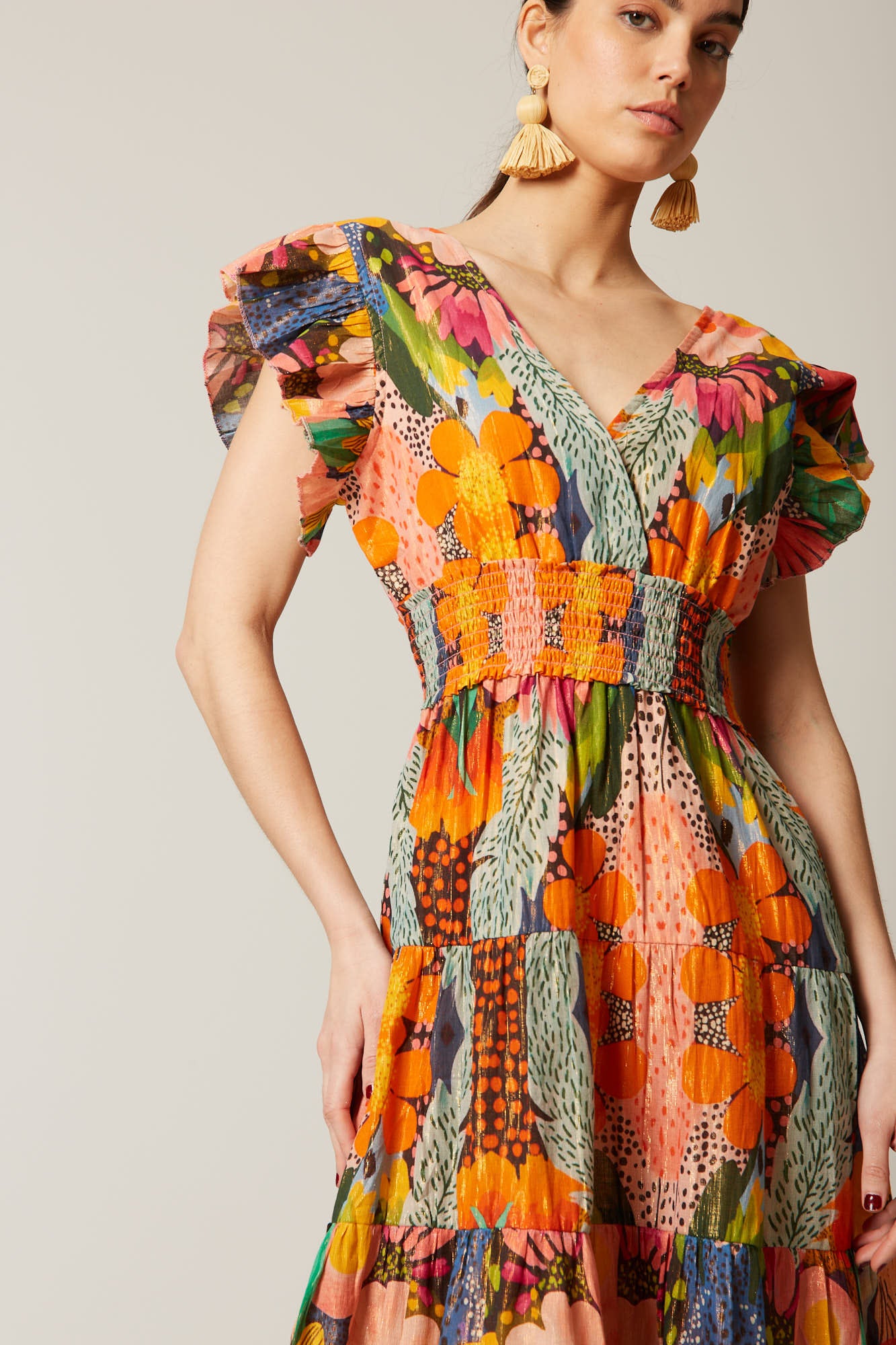 VESTIDO TIRENEMULTICOLOR 