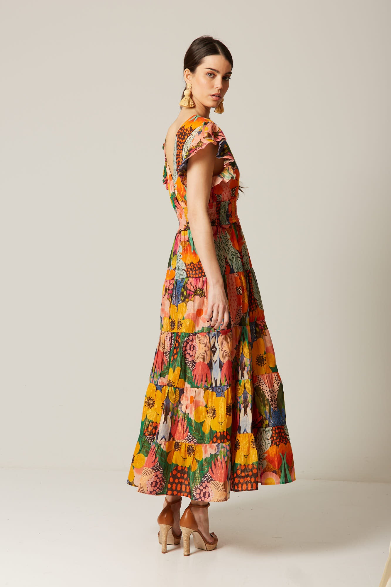 VESTIDO TIRENEMULTICOLOR 