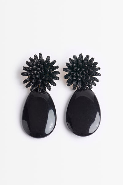 PENDIENTES JUNO NEGRO