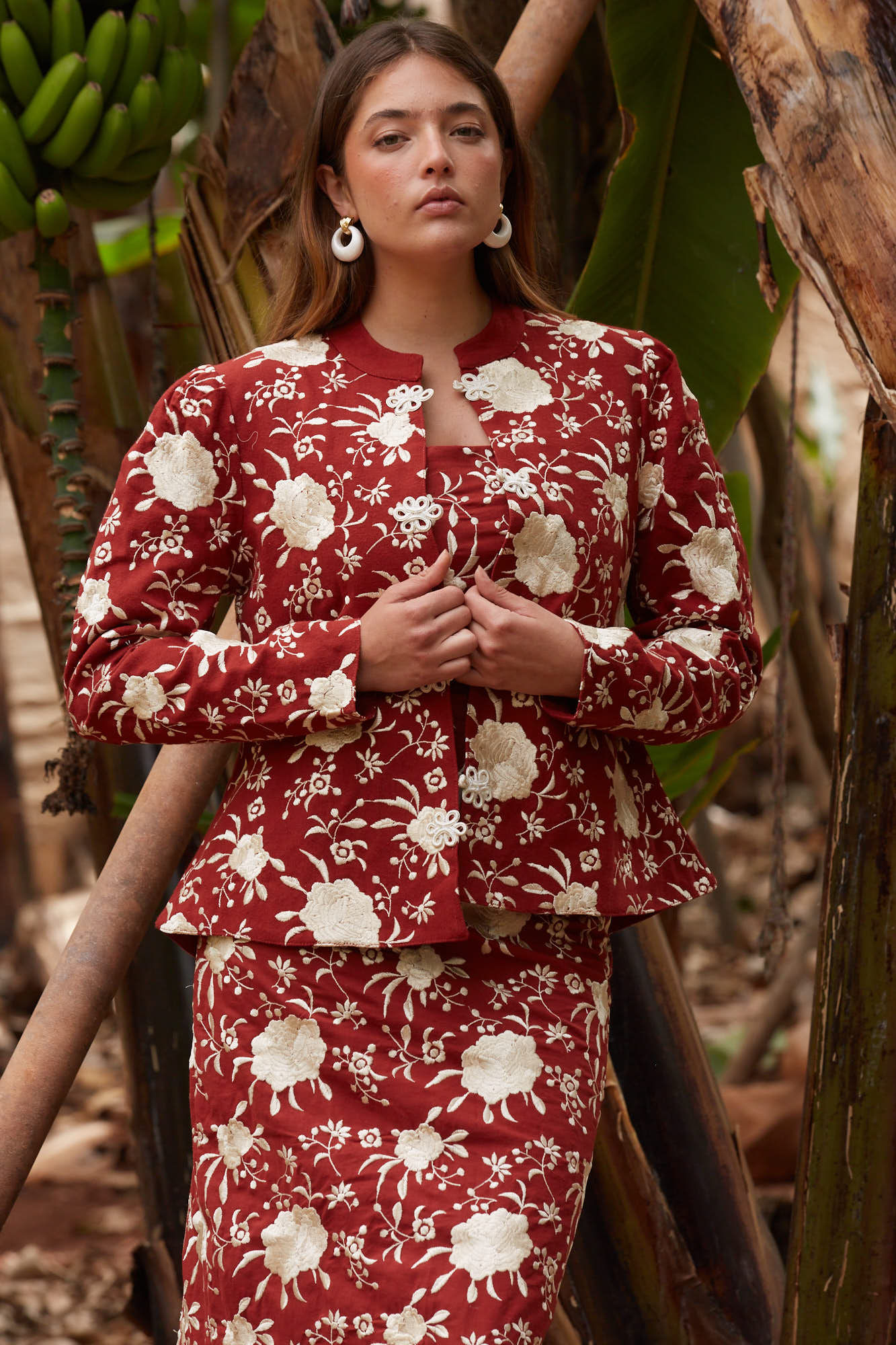 CHAQUETA LORENZATERRACOTA 