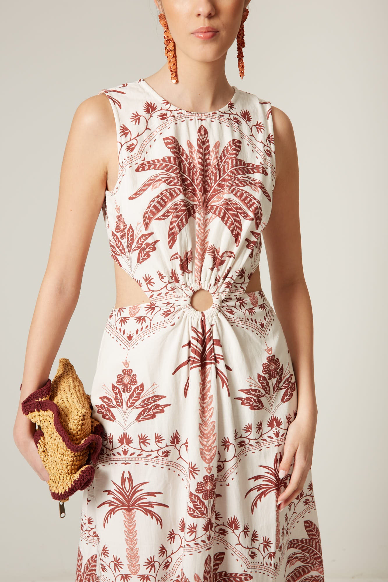 VESTIDO PALMITOBURDEOS 