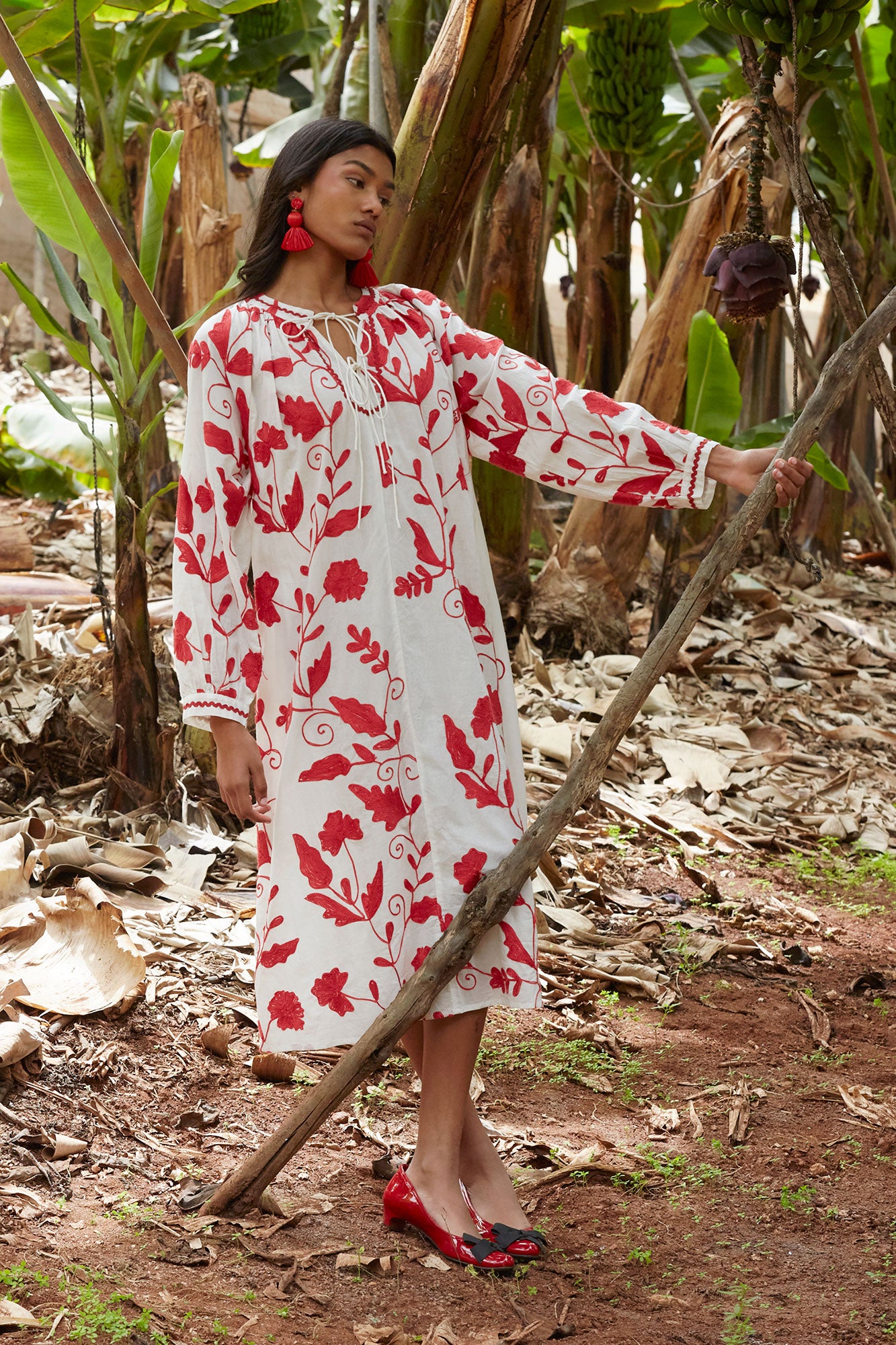 VESTIDO ANTIGONAROJO 