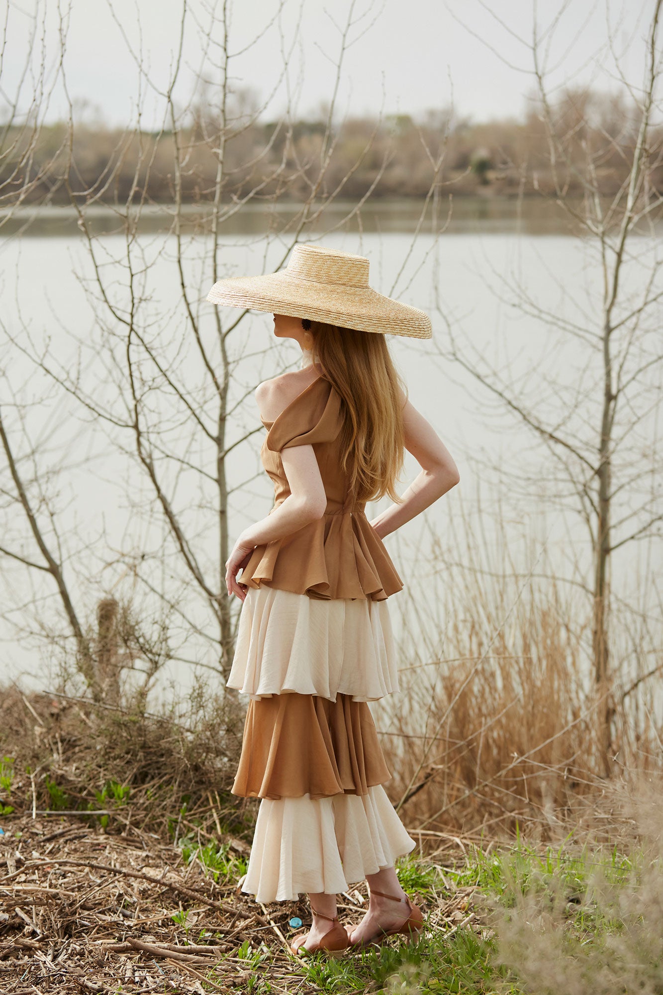 VESTIDO VANINACAMEL 