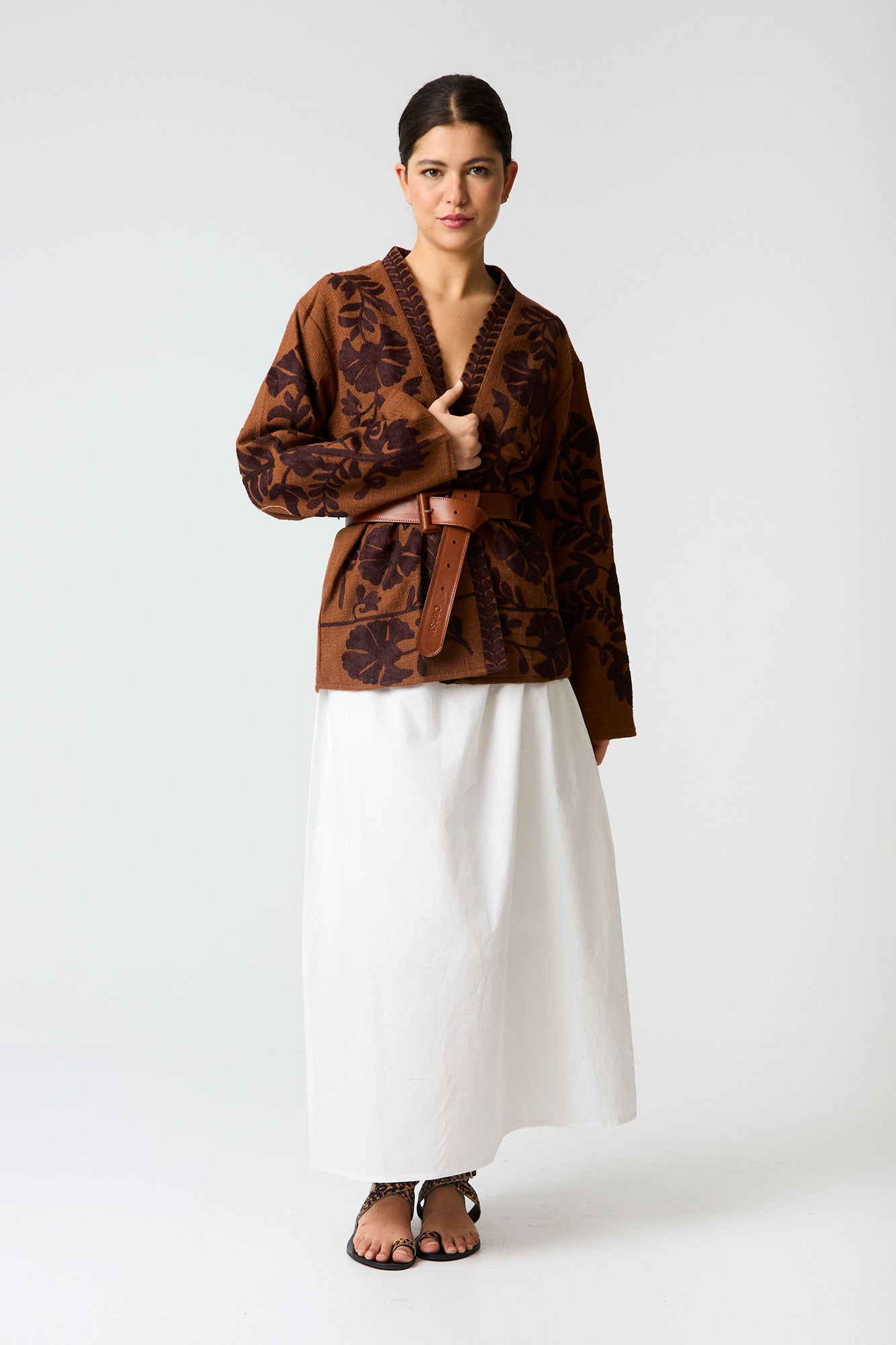 CHAQUETA NAMIBAMARRÓN 