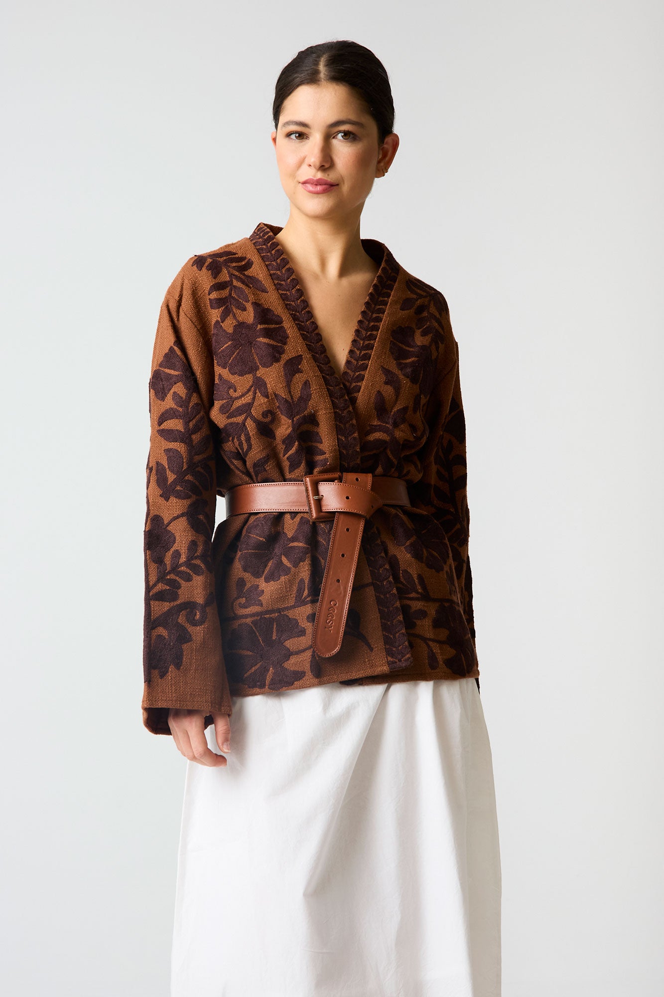 CHAQUETA NAMIBAMARRÓN 
