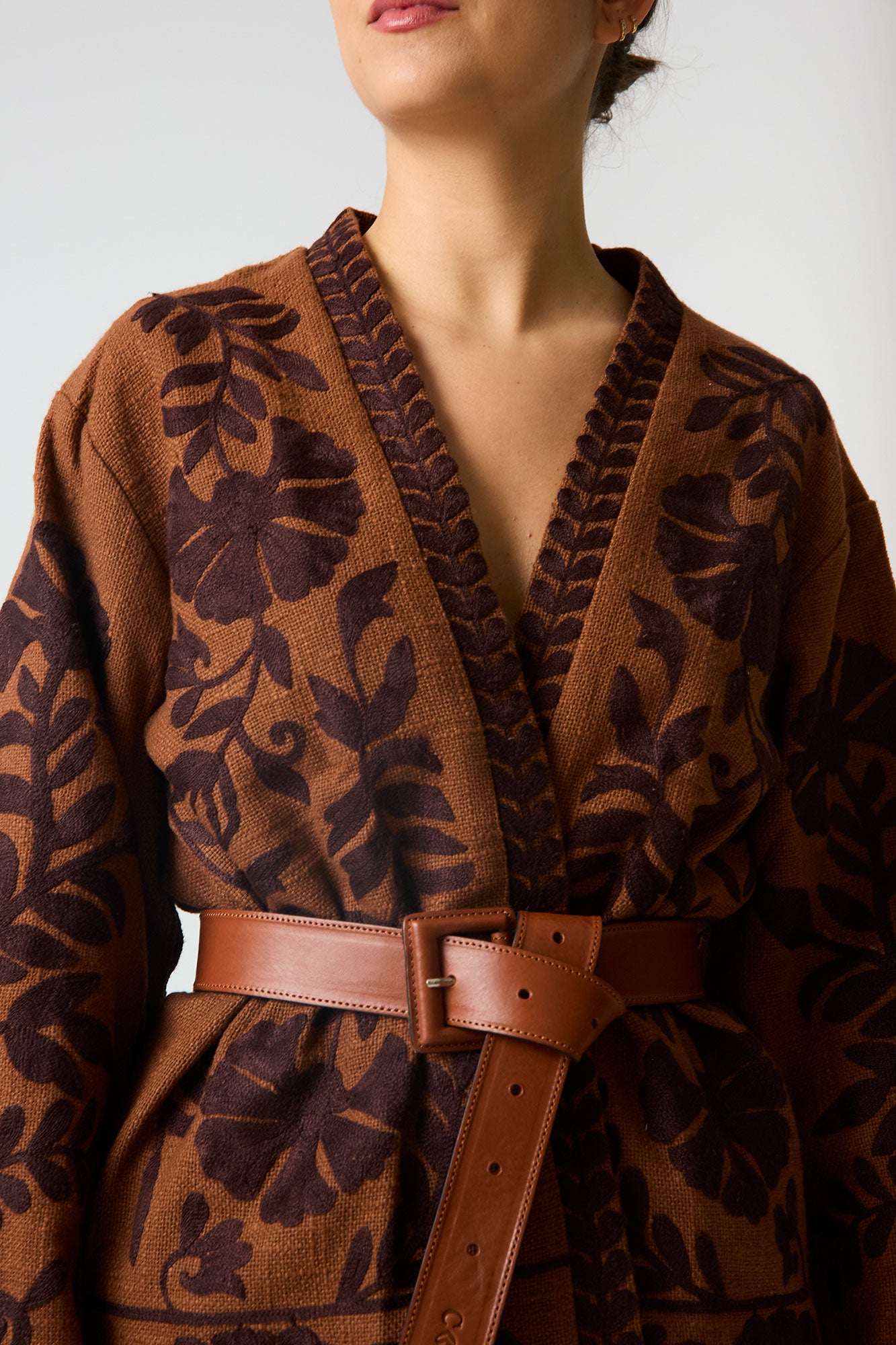 CHAQUETA NAMIBAMARRÓN 