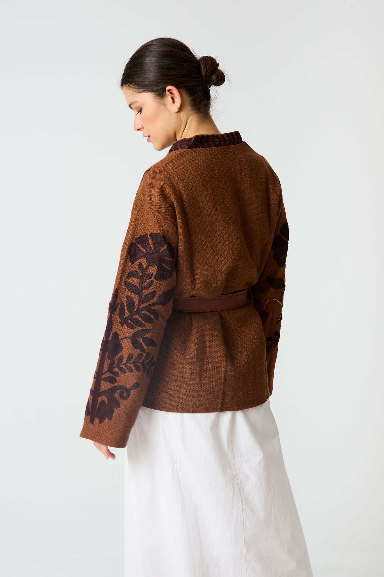 CHAQUETA NAMIBAMARRÓN 
