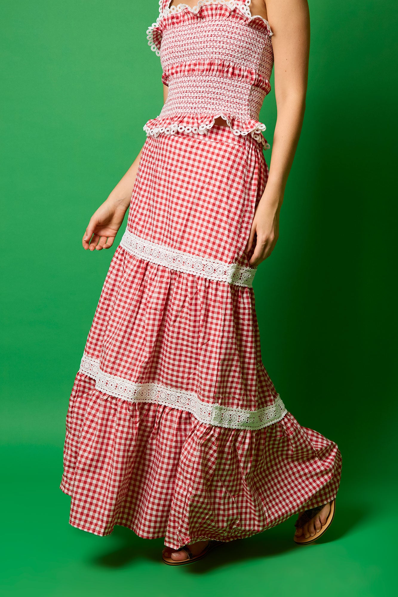 FALDA SISTER35ROJO 