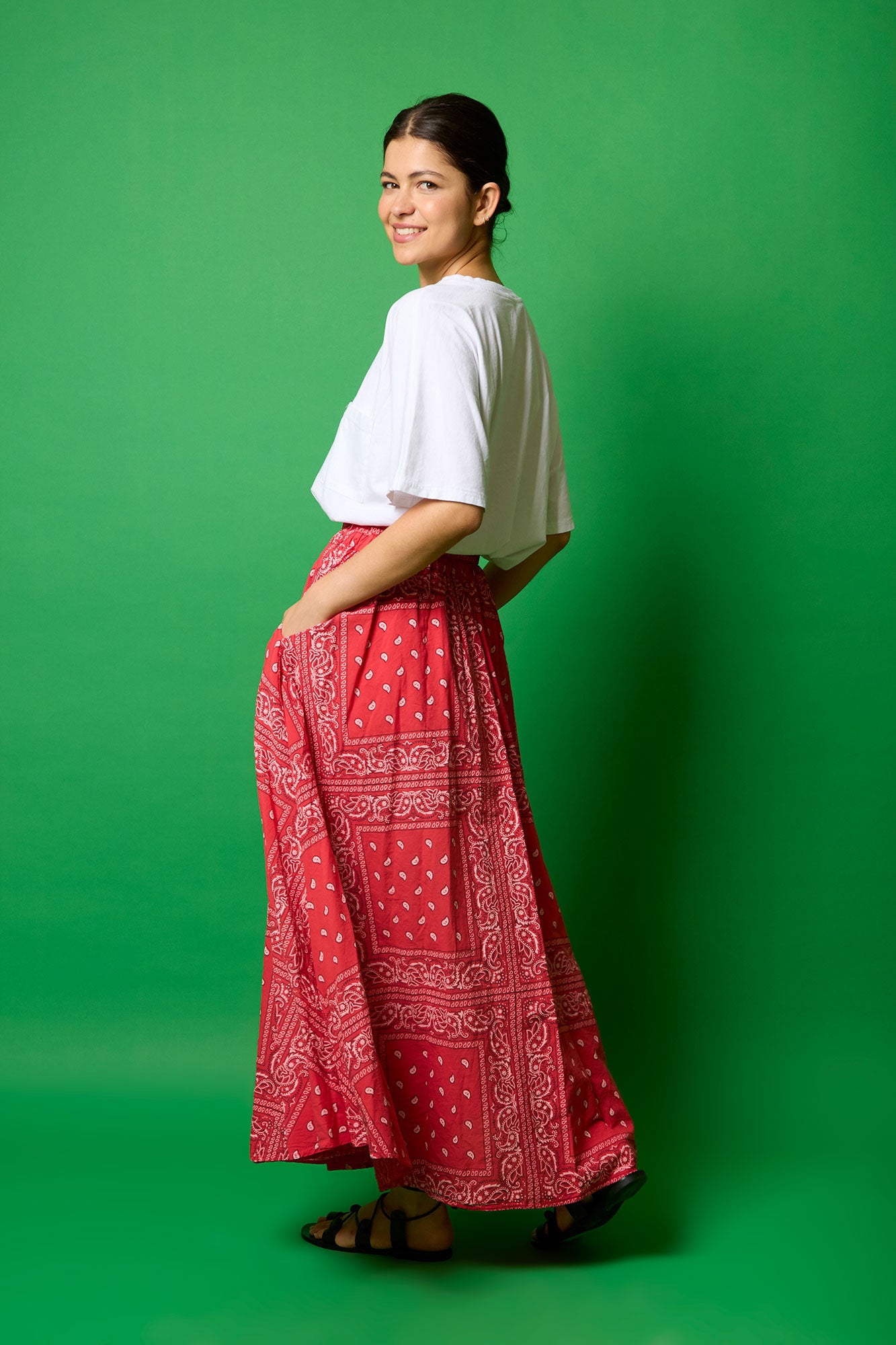 FALDA SISTER41ROJO 