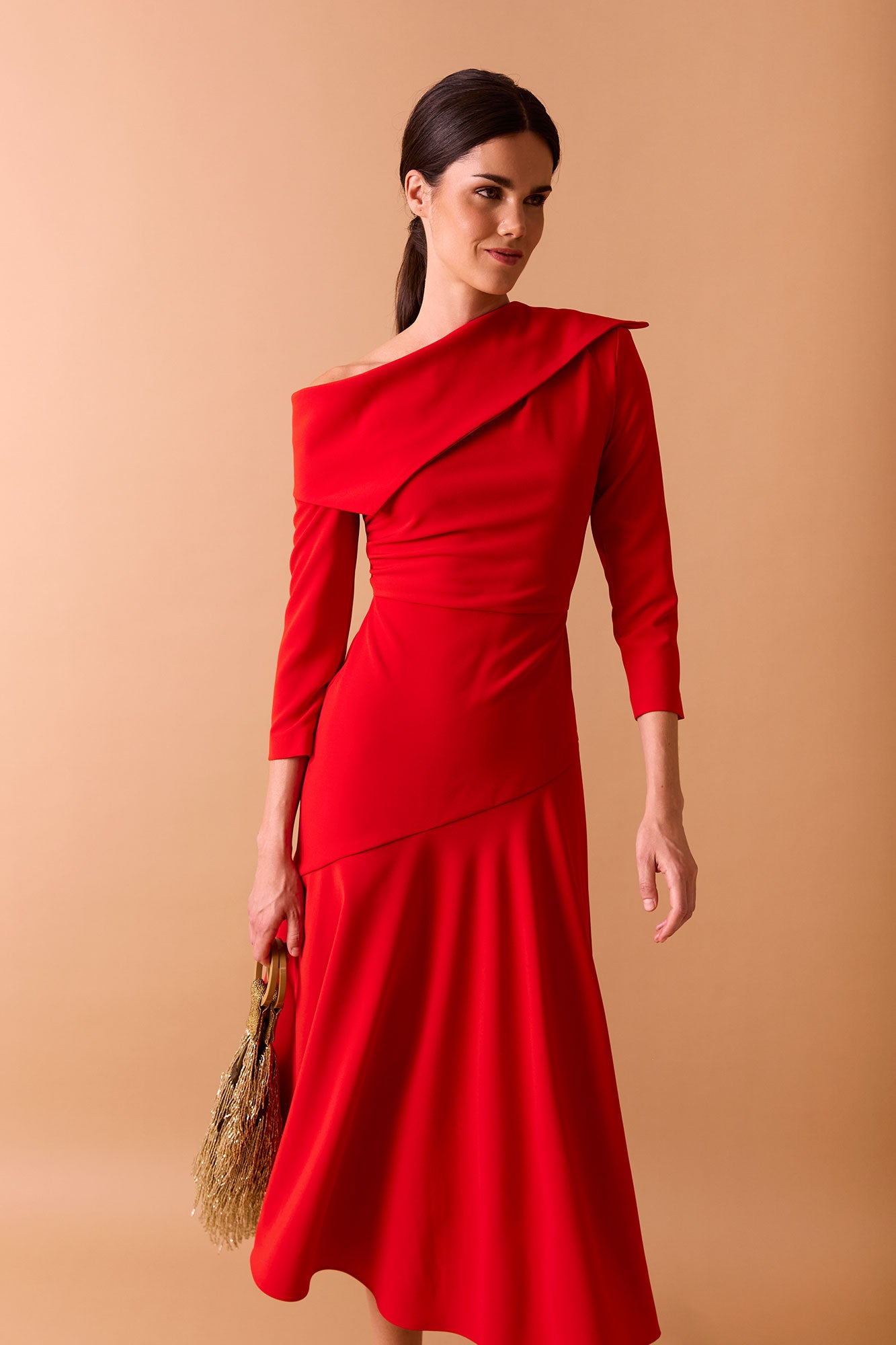 VESTIDO MARAROJO 