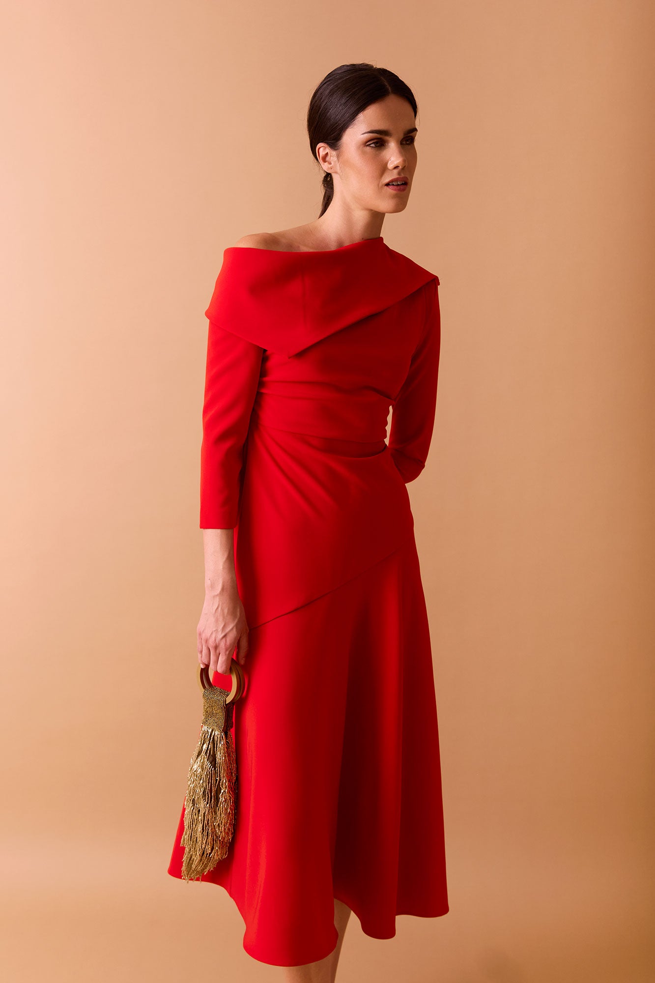 VESTIDO MARAROJO 