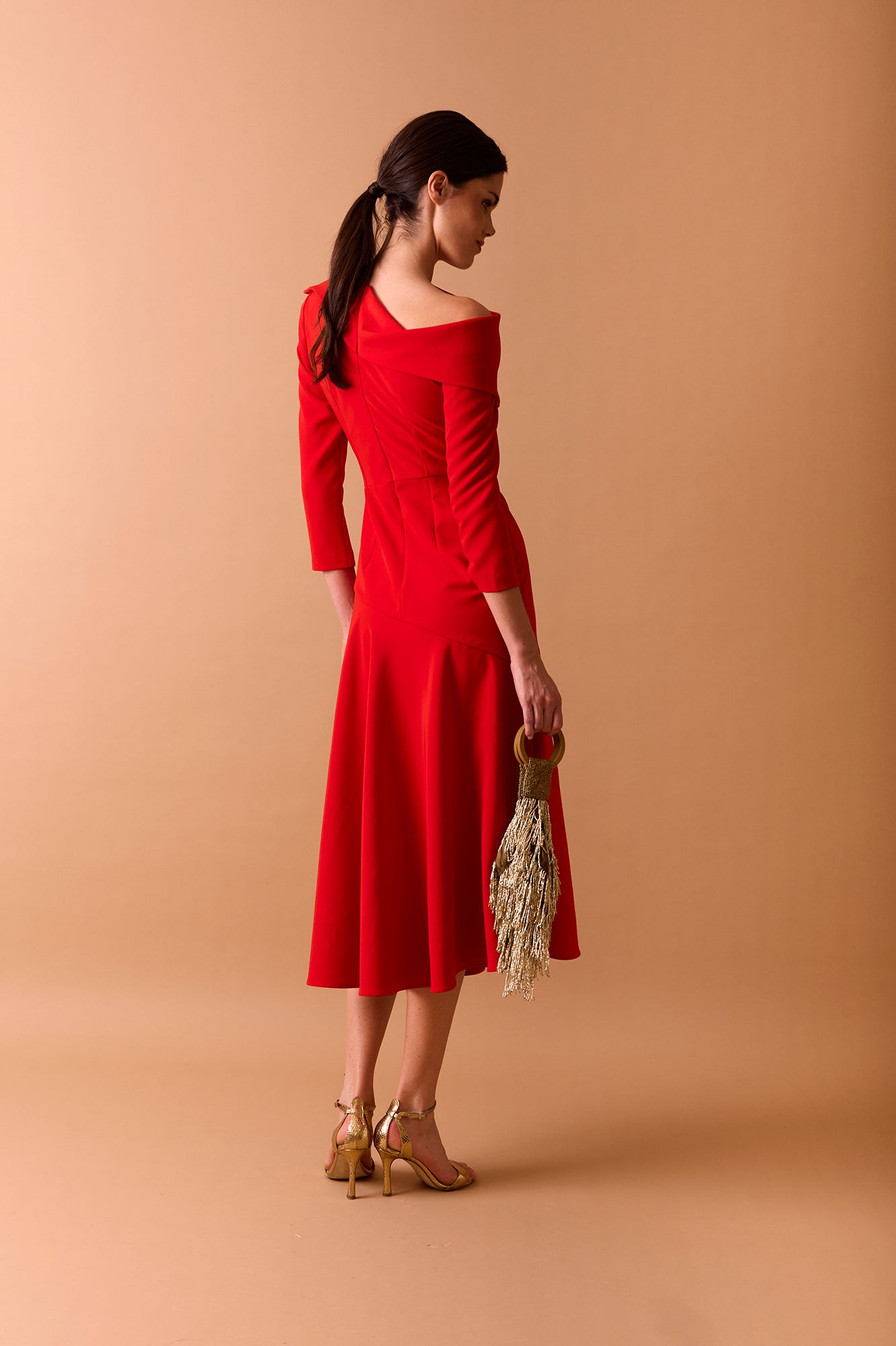 VESTIDO MARAROJO 