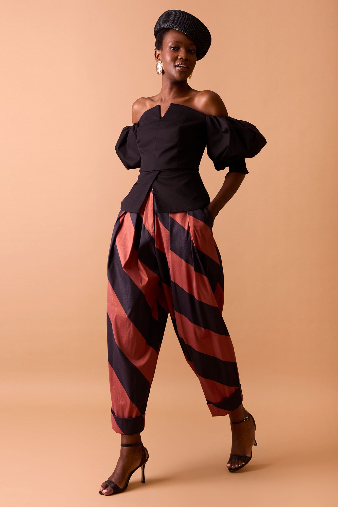 PANTALON TOMBICOLOR 