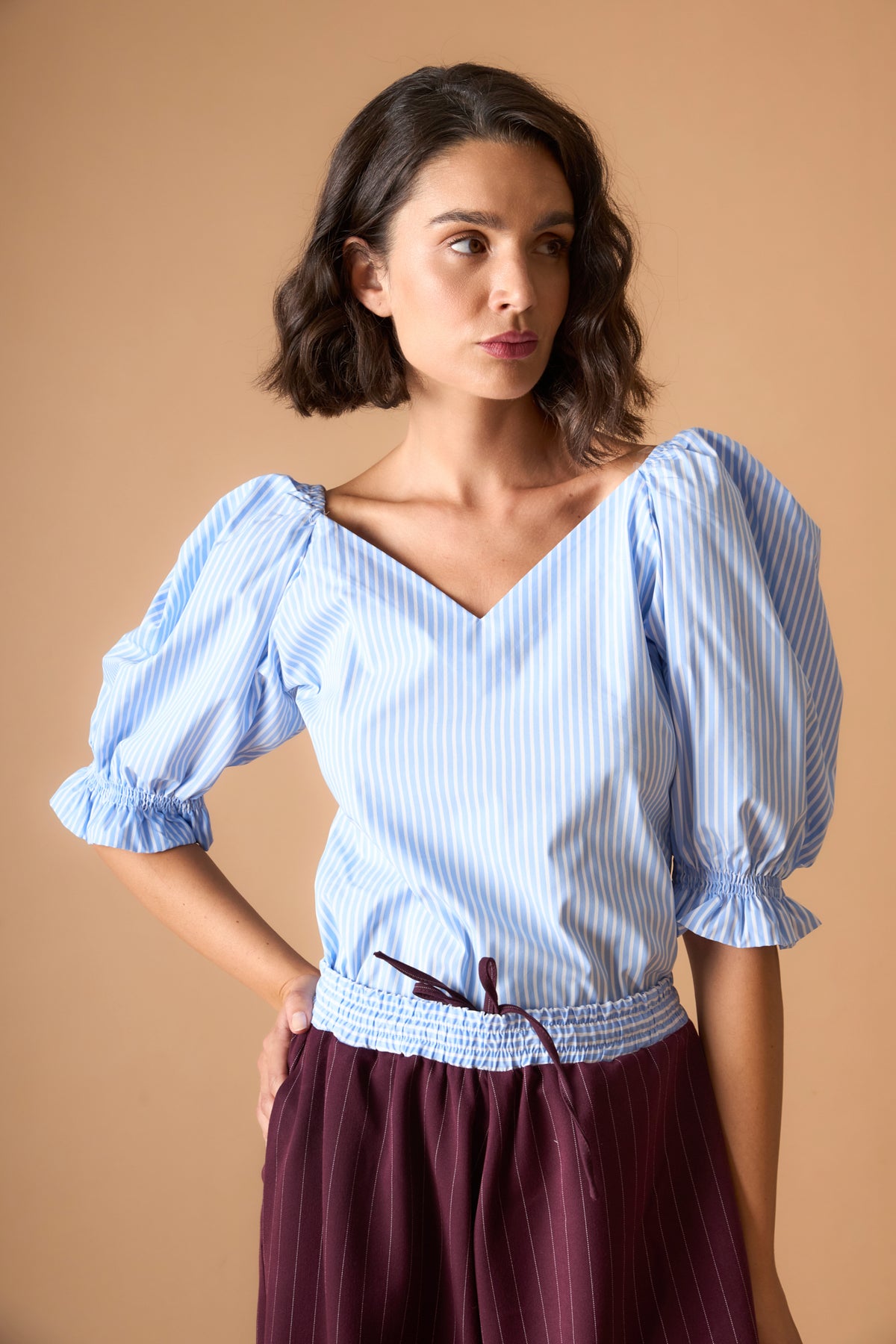 CAMISA ERIKAAZUL 