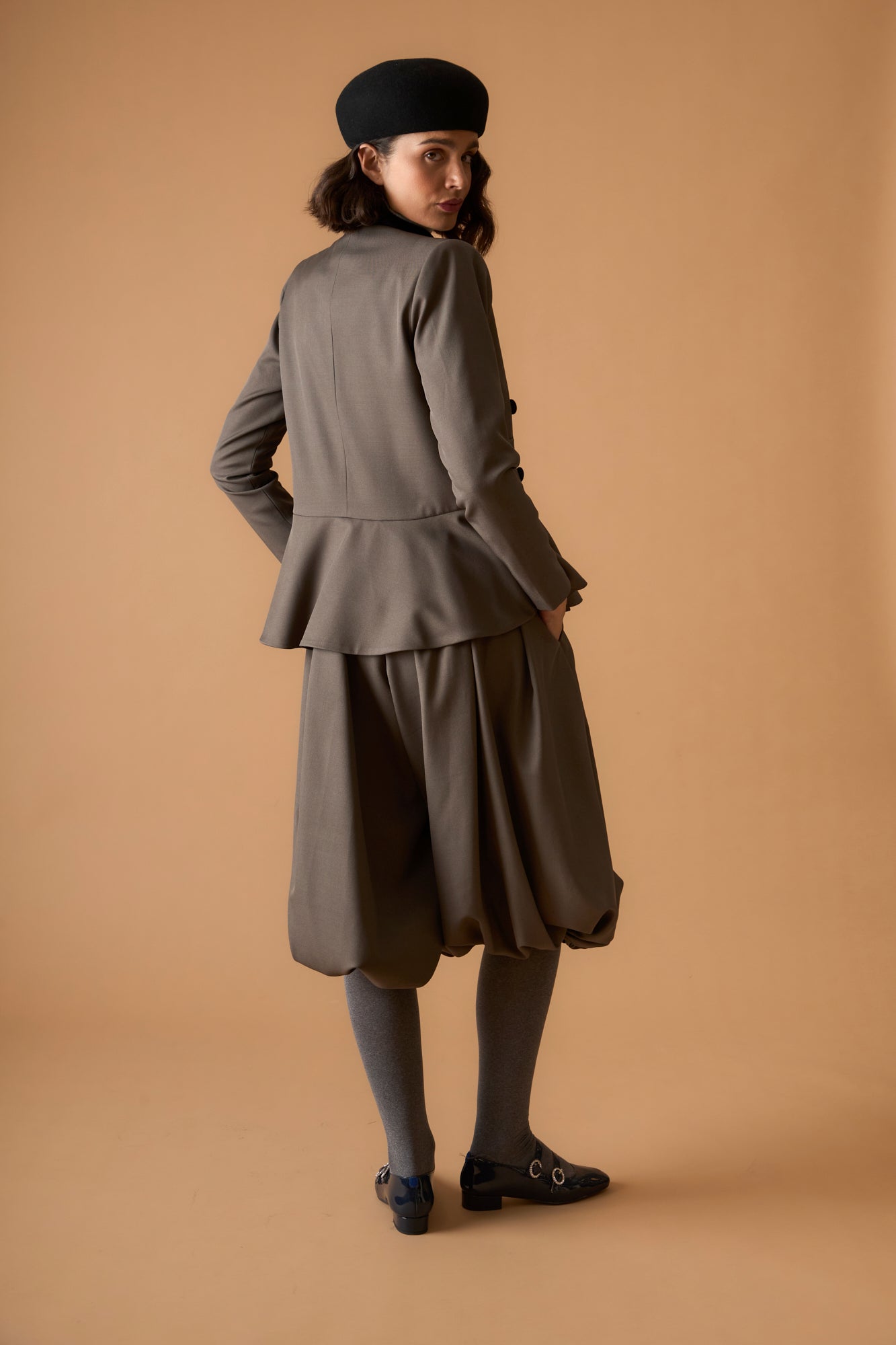 CHAQUETA ASHERMARRÓN 