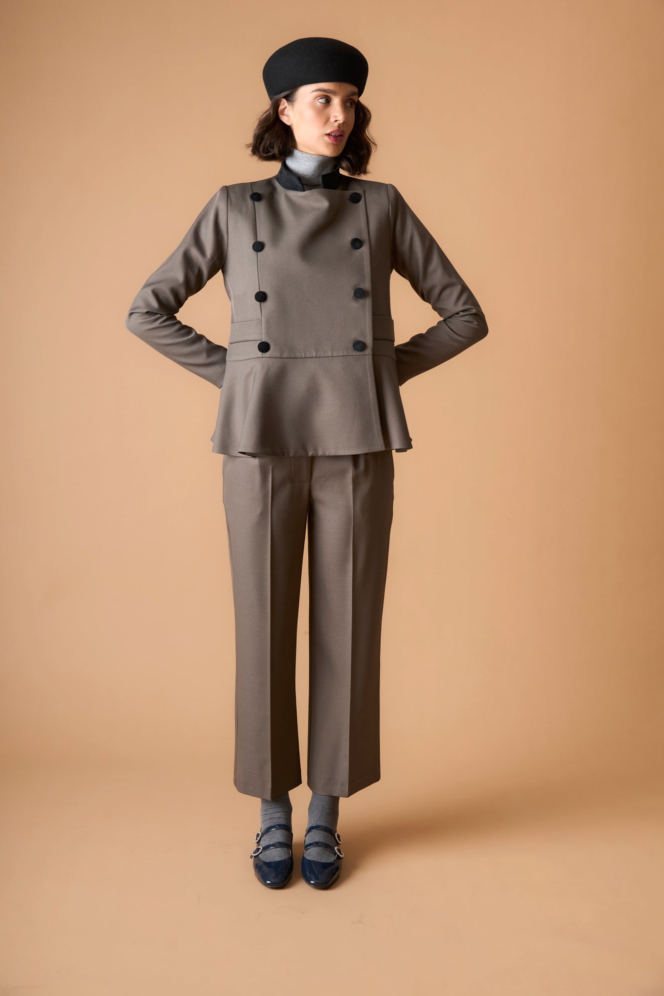 PANTALON ASHERMARRÓN 
