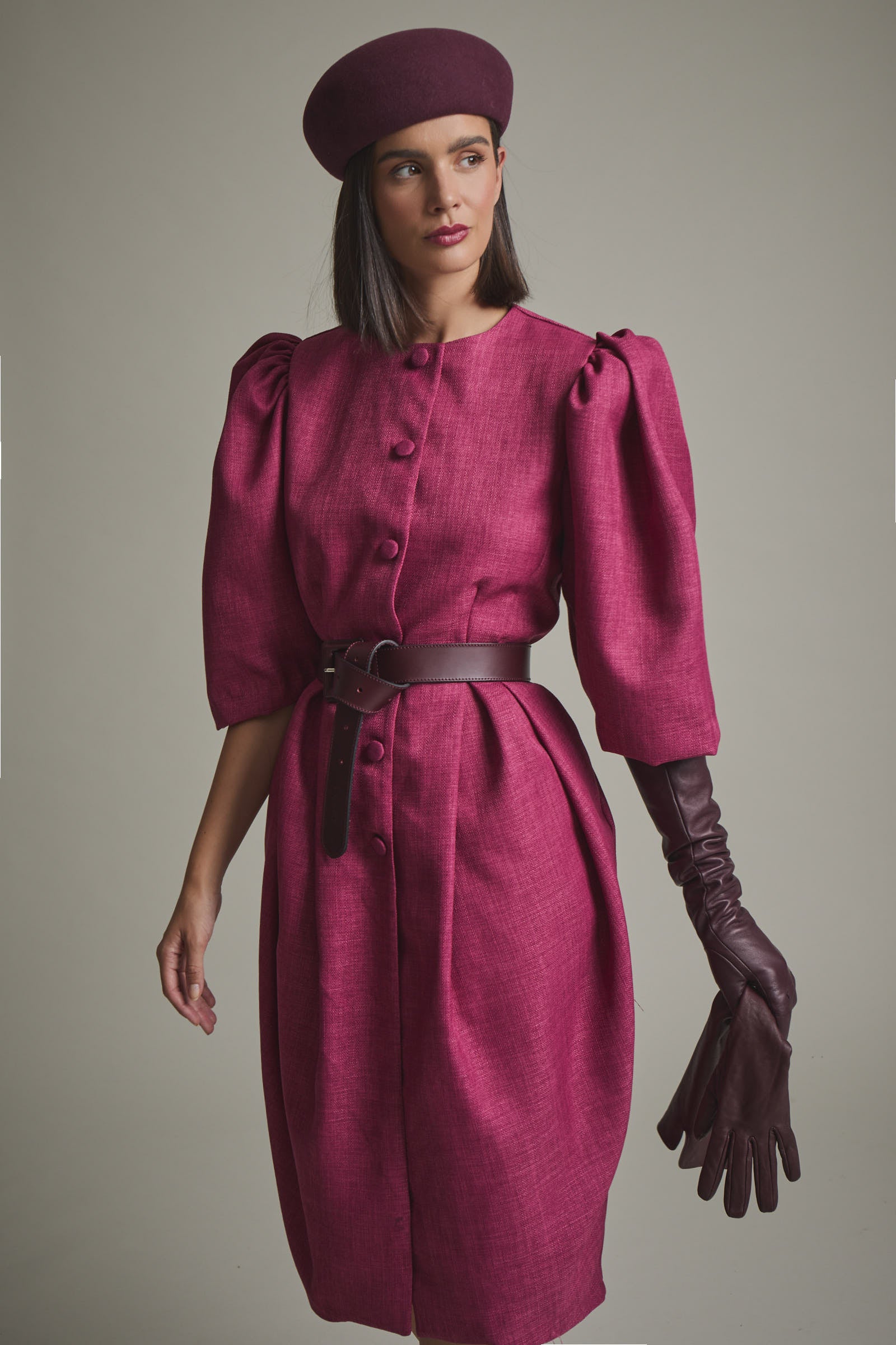 VESTIDO ROGELIAFUCSIA 