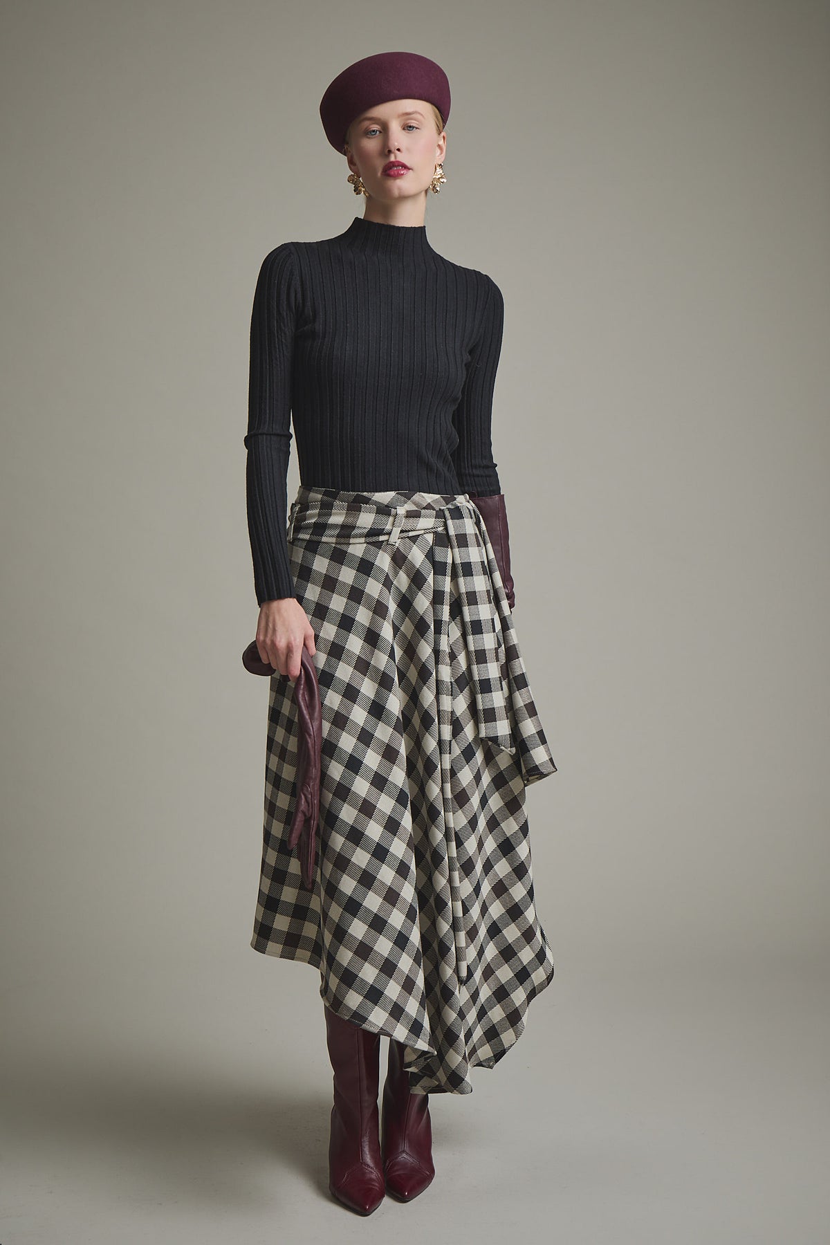 FALDA VERENANEGRO/CRUDO 
