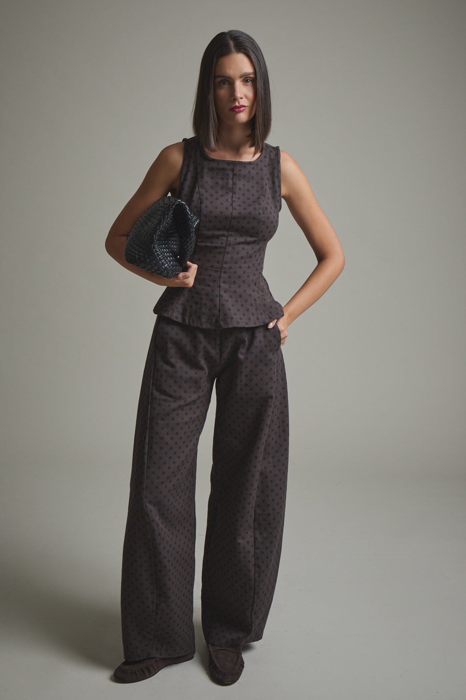 PANTALON POLKAMARRÓN 