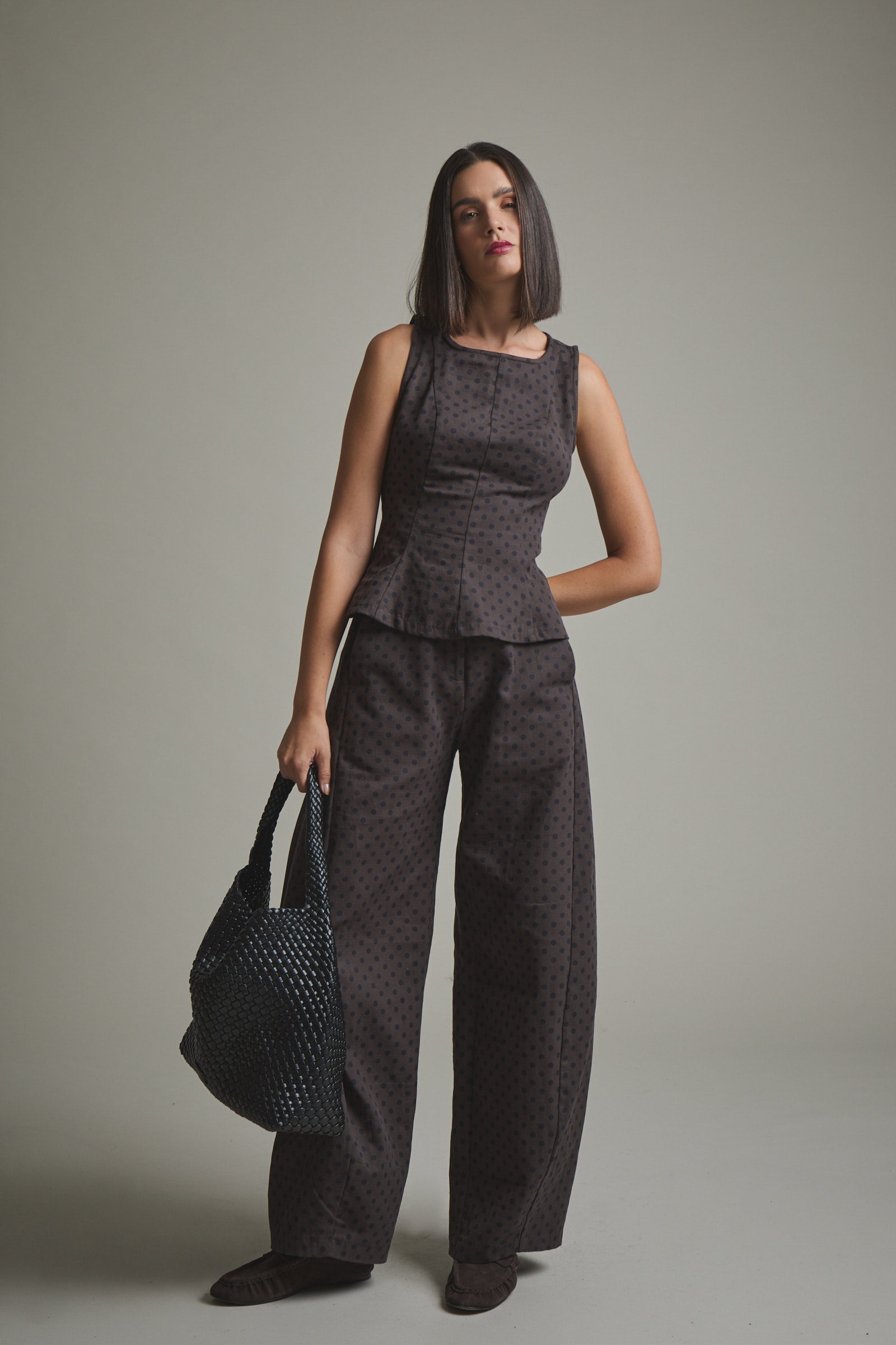 PANTALON POLKAMARRÓN 