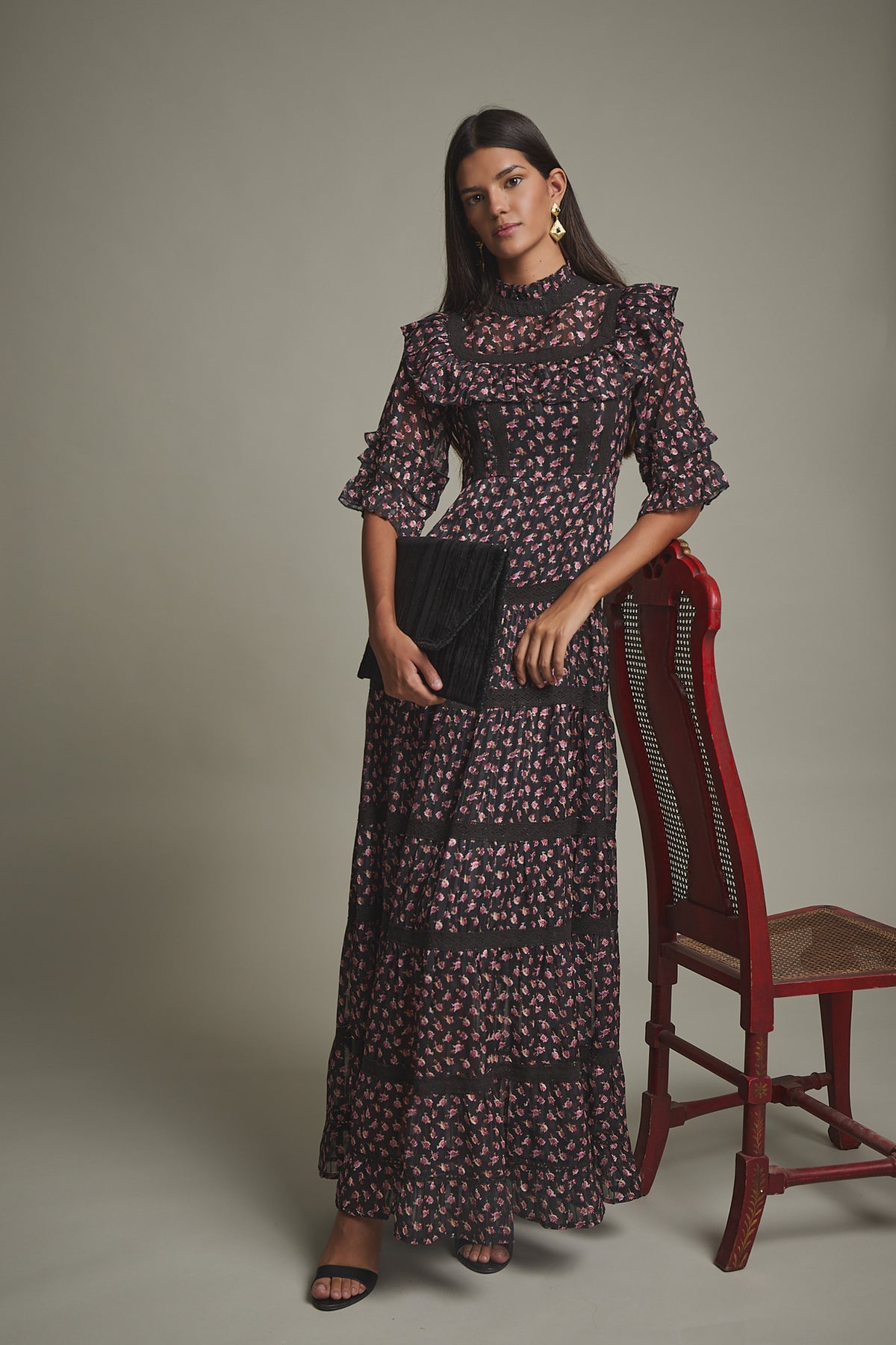 VESTIDO ROSALIAPUNTOS 