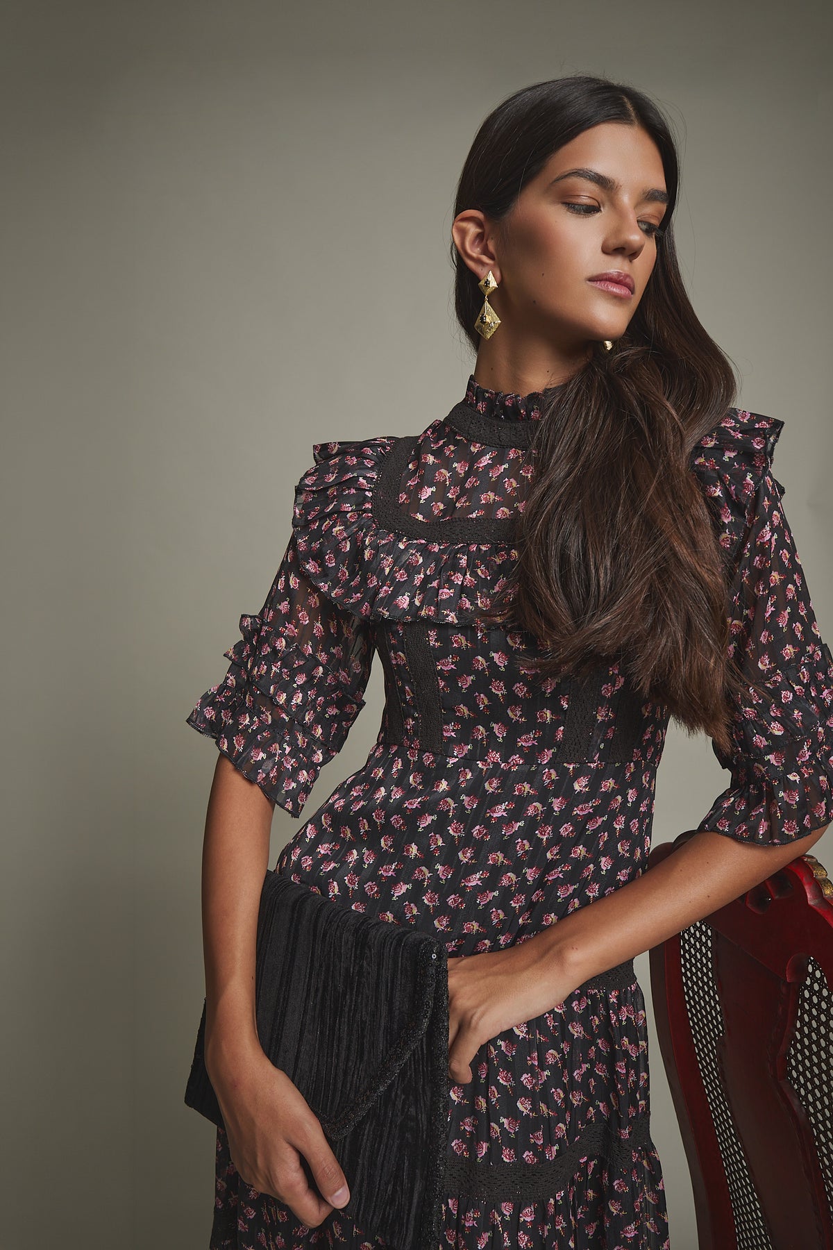 VESTIDO ROSALIAPUNTOS 