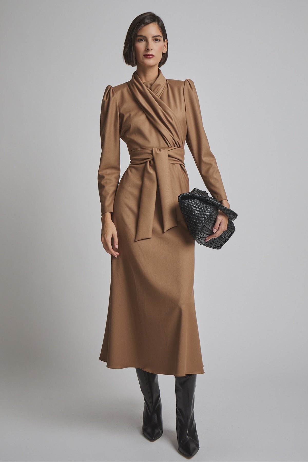 VESTIDO CENIACAMEL 