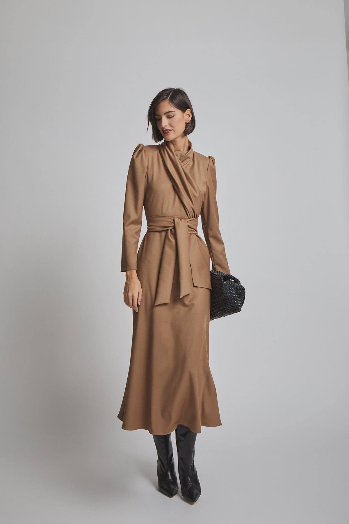 VESTIDO CENIACAMEL 