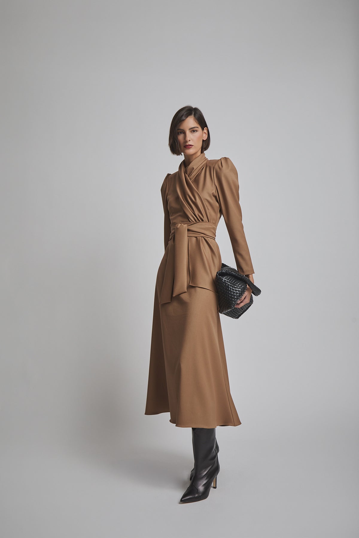 VESTIDO CENIACAMEL 