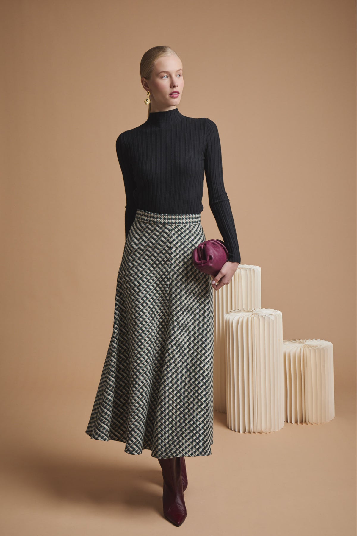 FALDA LUSITANOBEIGE 
