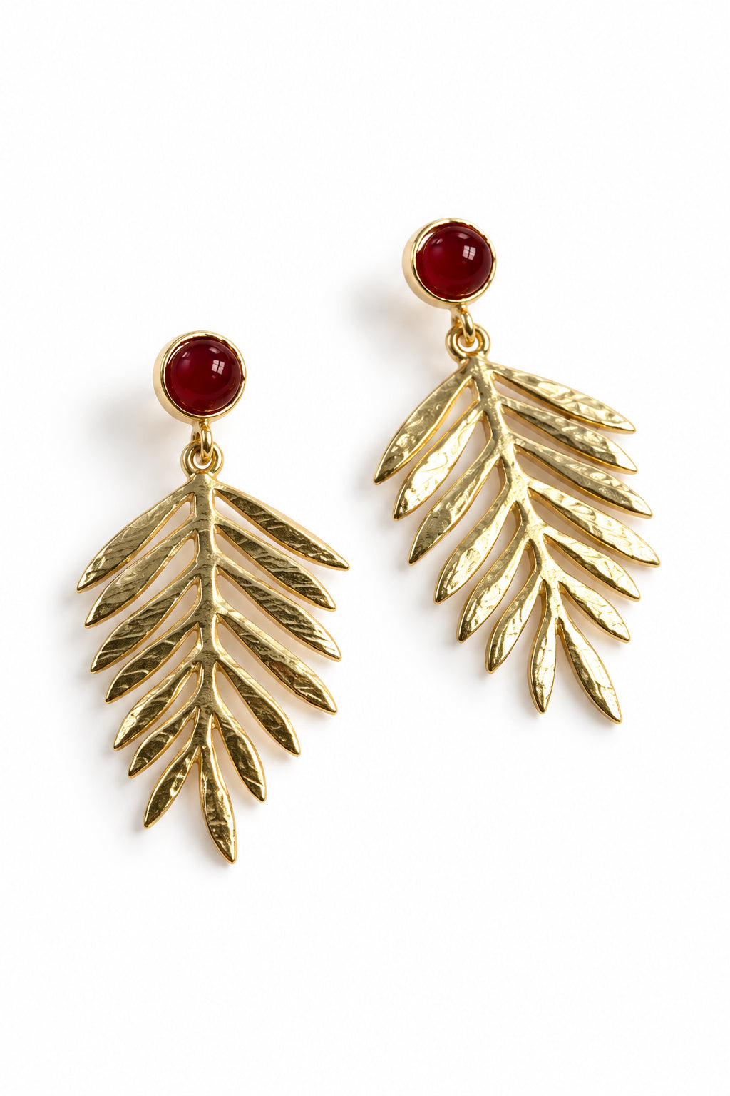 PENDIENTES HOJASDORADO 