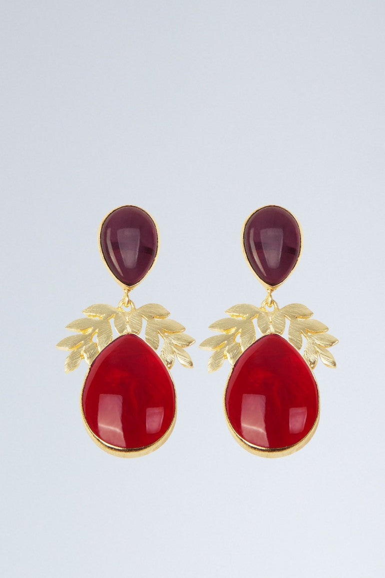 PENDIENTES TULIAMARRON 