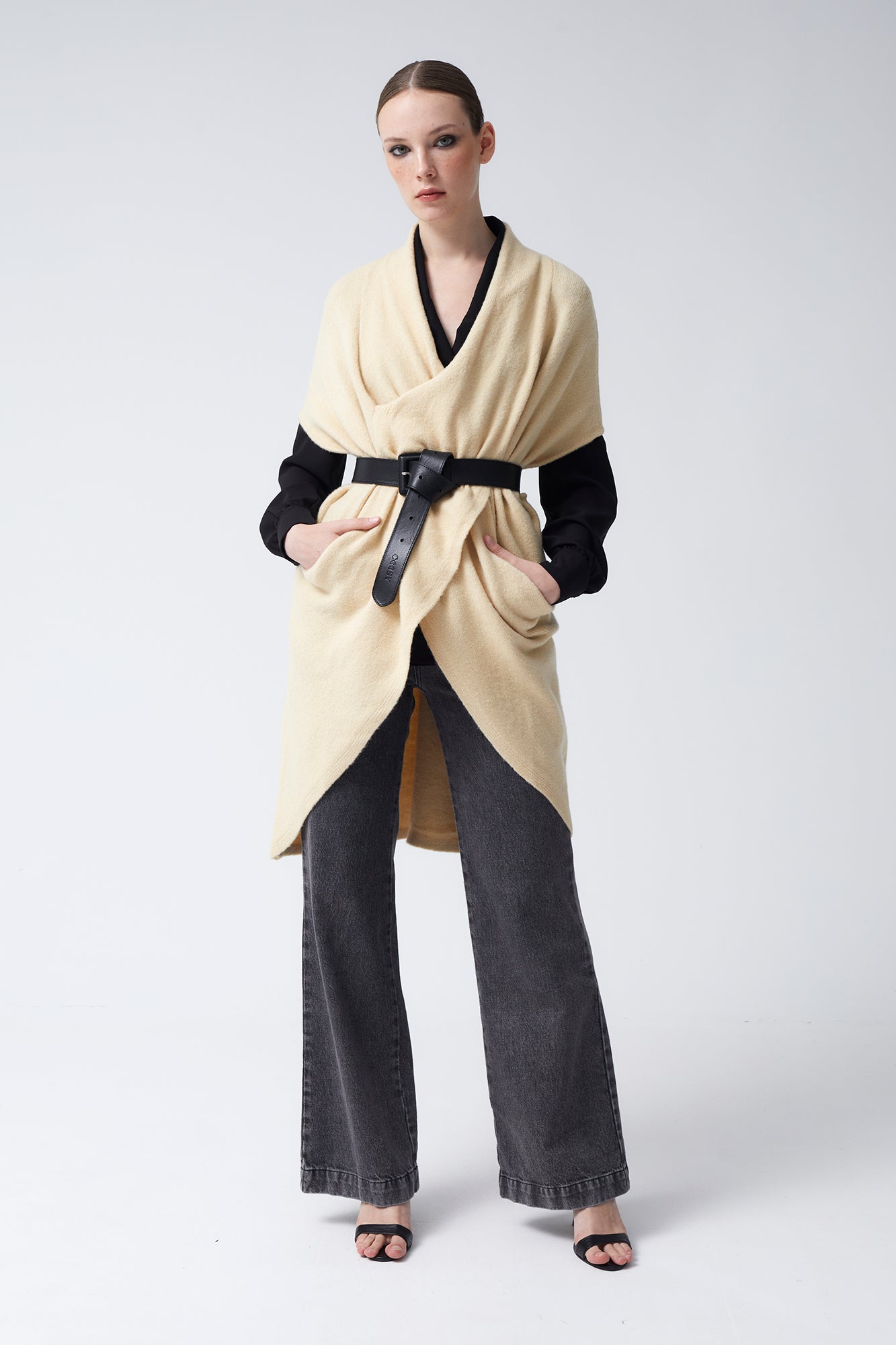 JERSEY FERMININBEIGE 