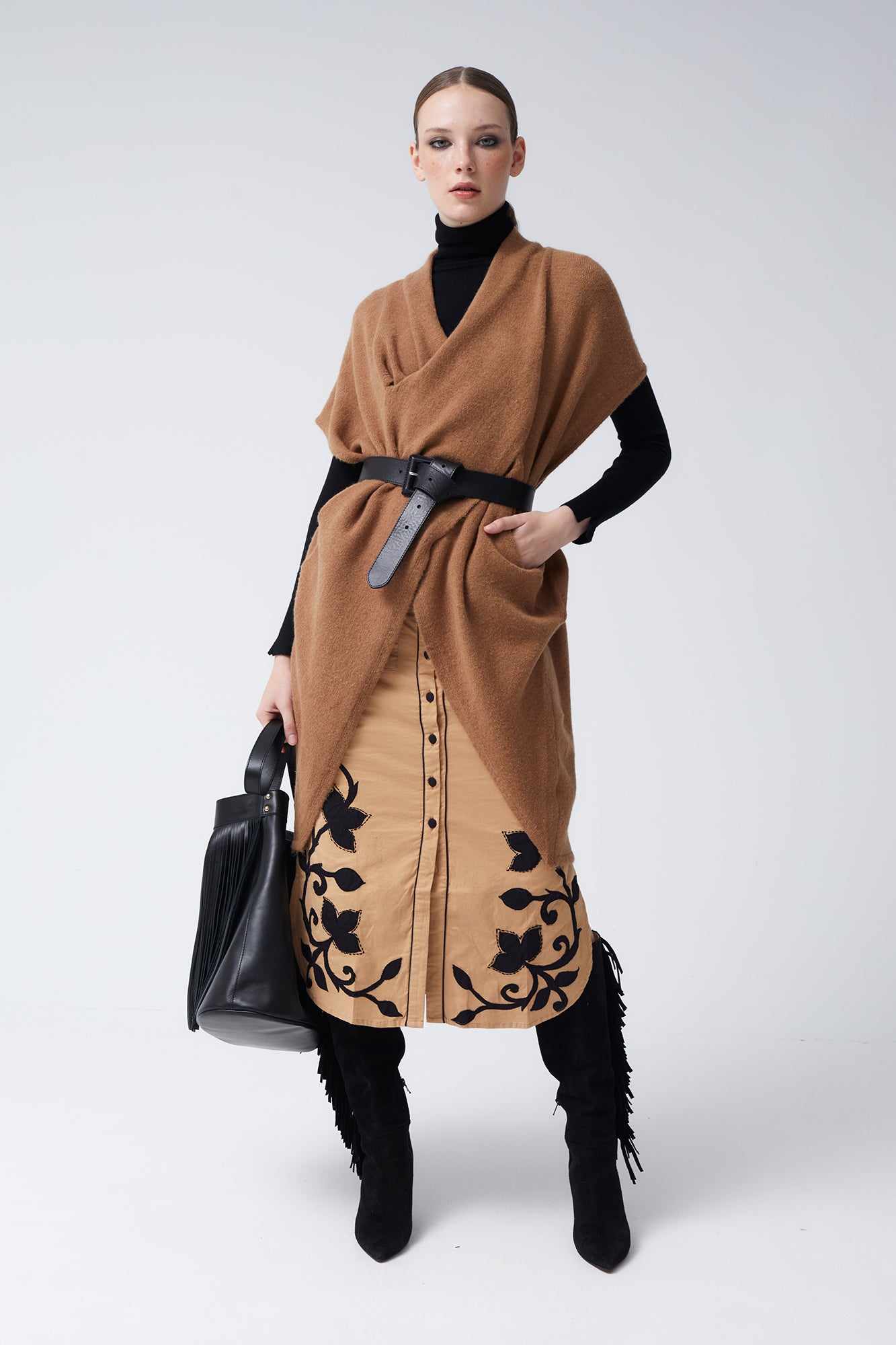 JERSEY FERMININCAMEL 