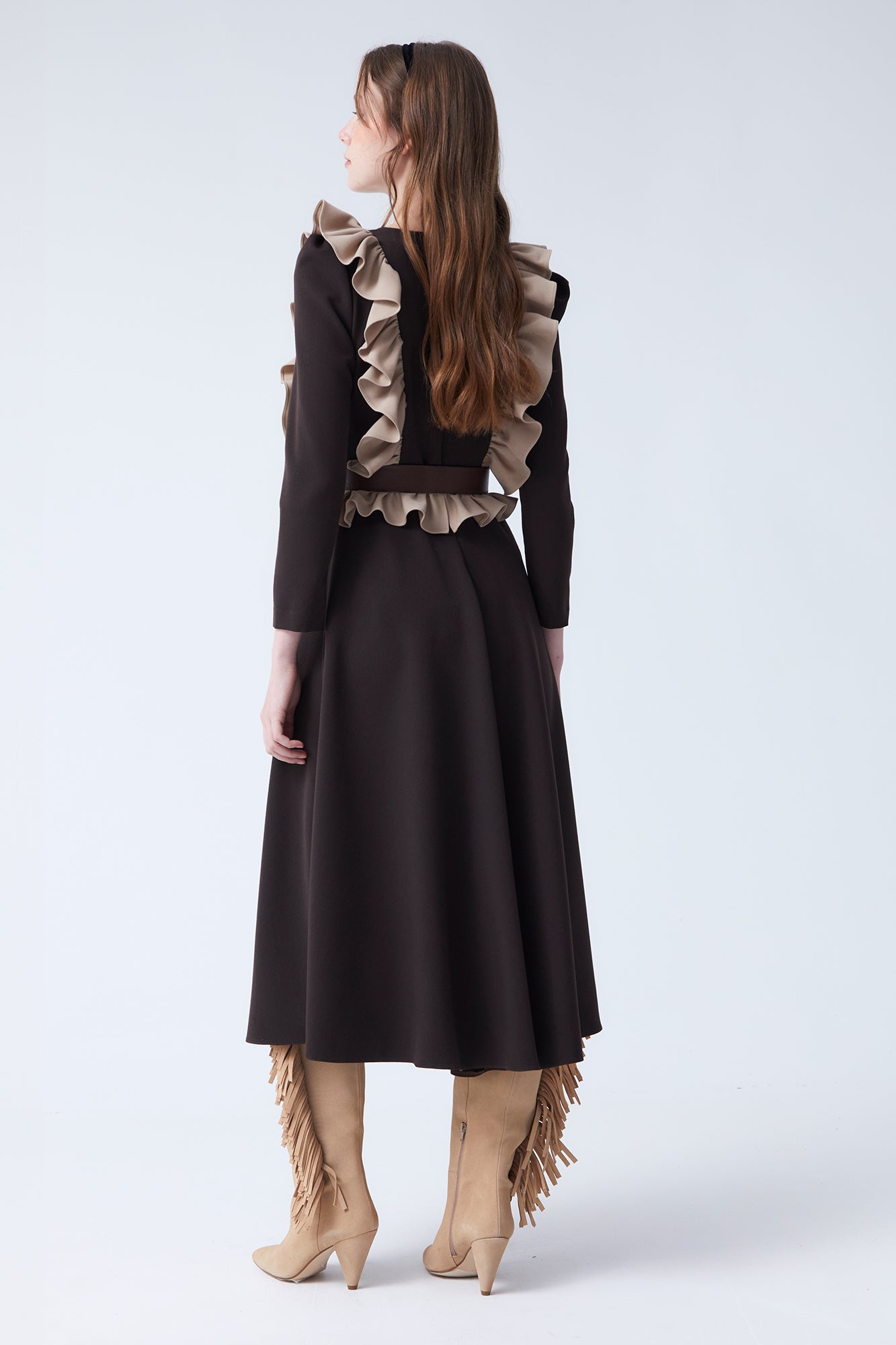 VESTIDO AMELIEMARRON 