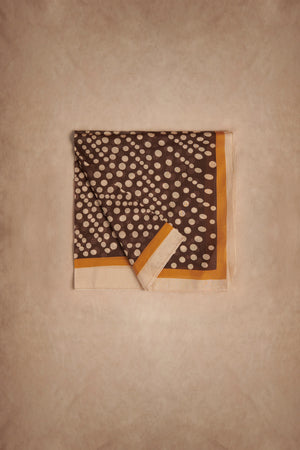 PAÑUELO DOTS CHOCOLATE