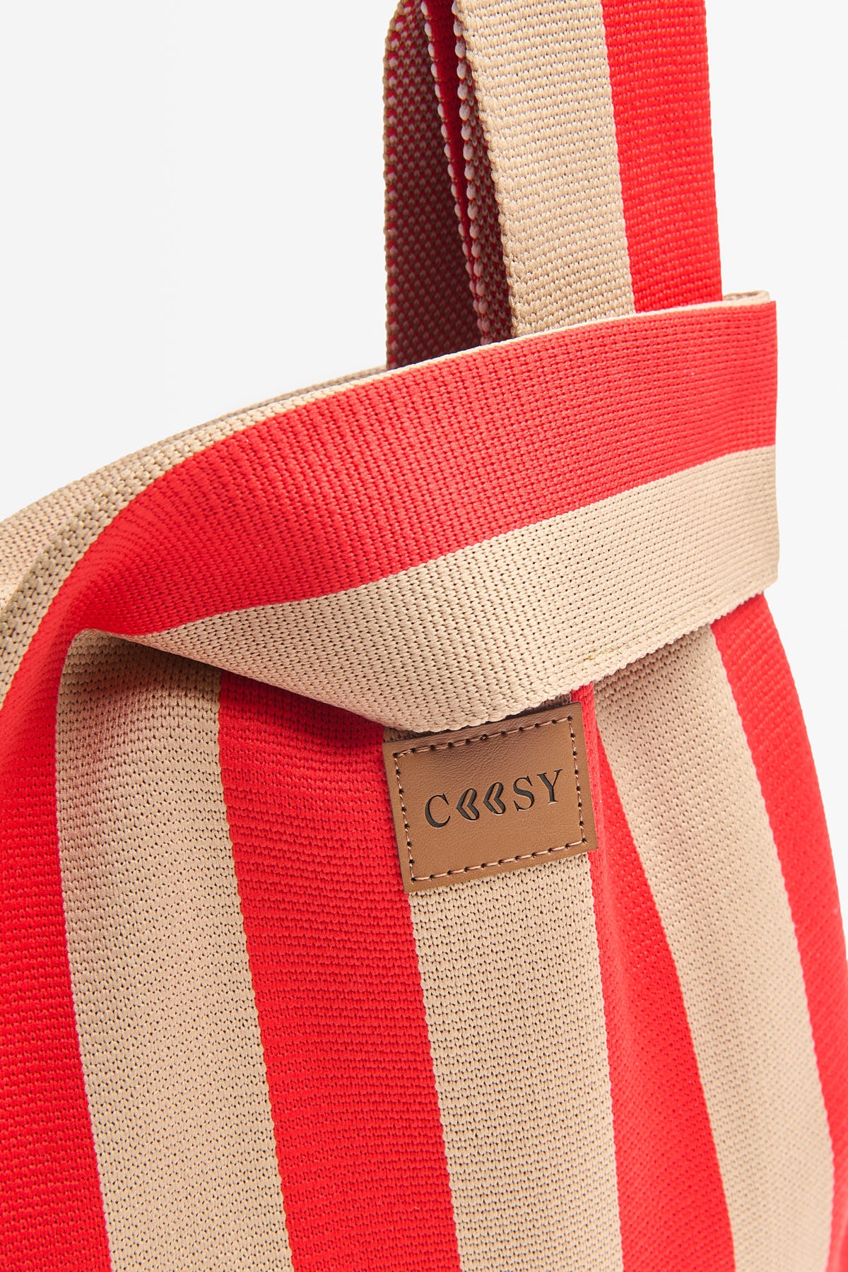 MYKONOS RED/BEIGE BAG