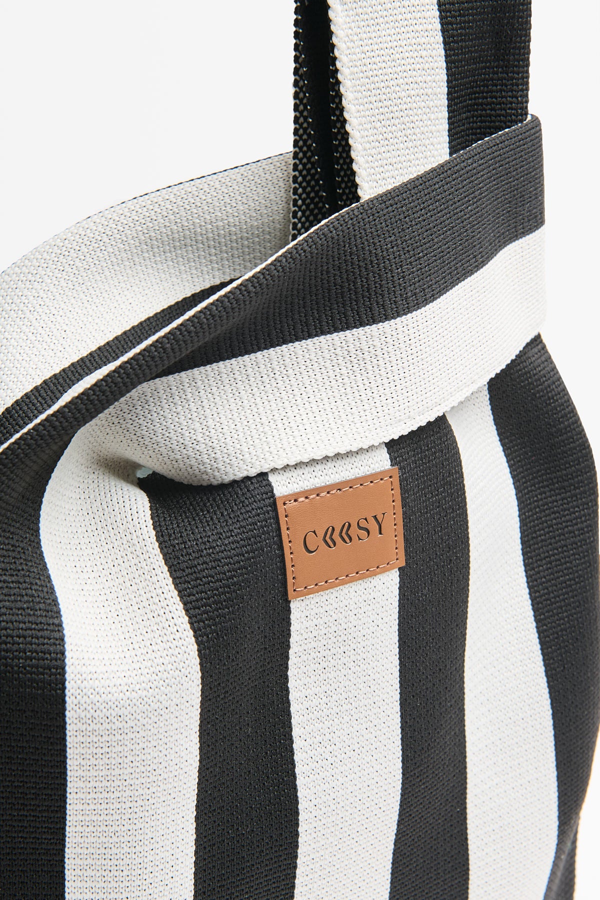 BOLSO MIKONOS NEGRO/BLANCO