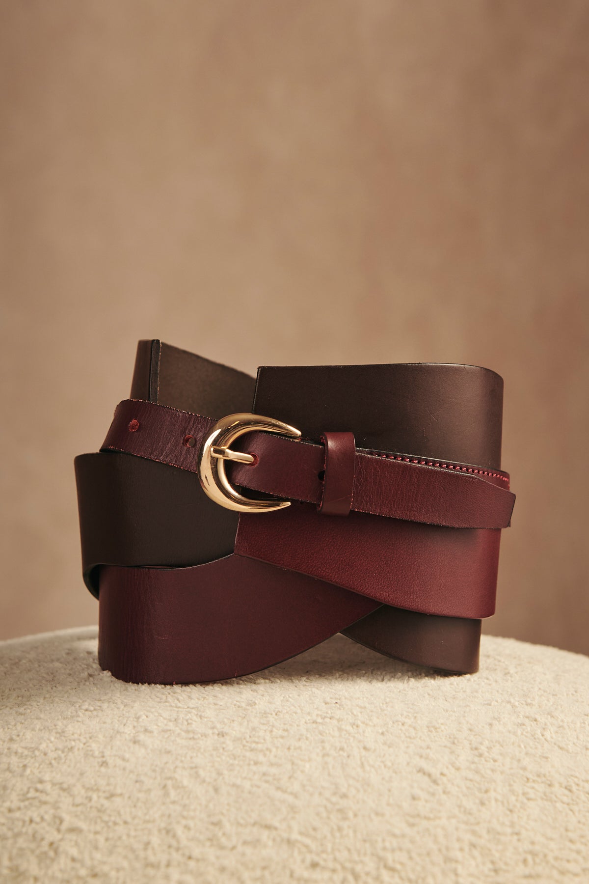 CINTURÃO TRIBECA BURDEOS