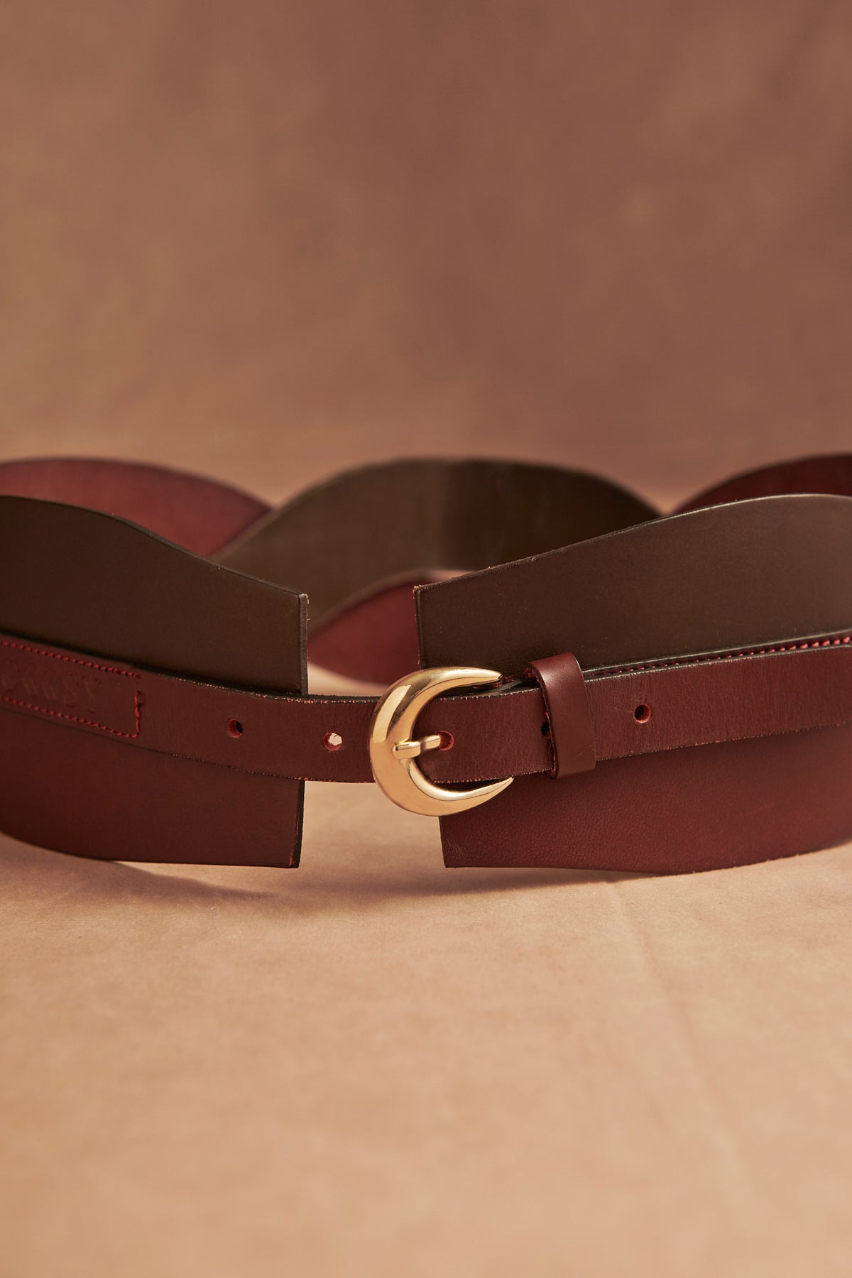 CINTURÃO TRIBECA BURDEOS