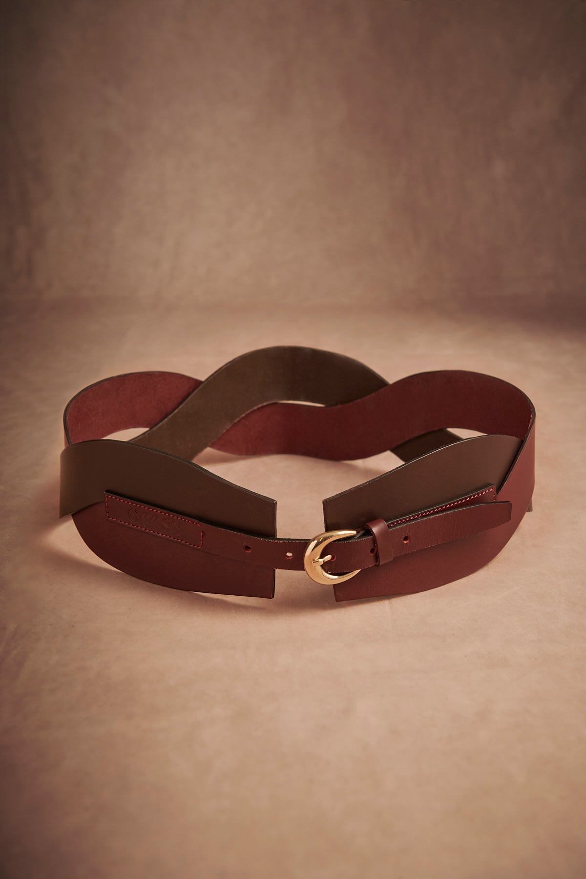 CINTURÃO TRIBECA BURDEOS