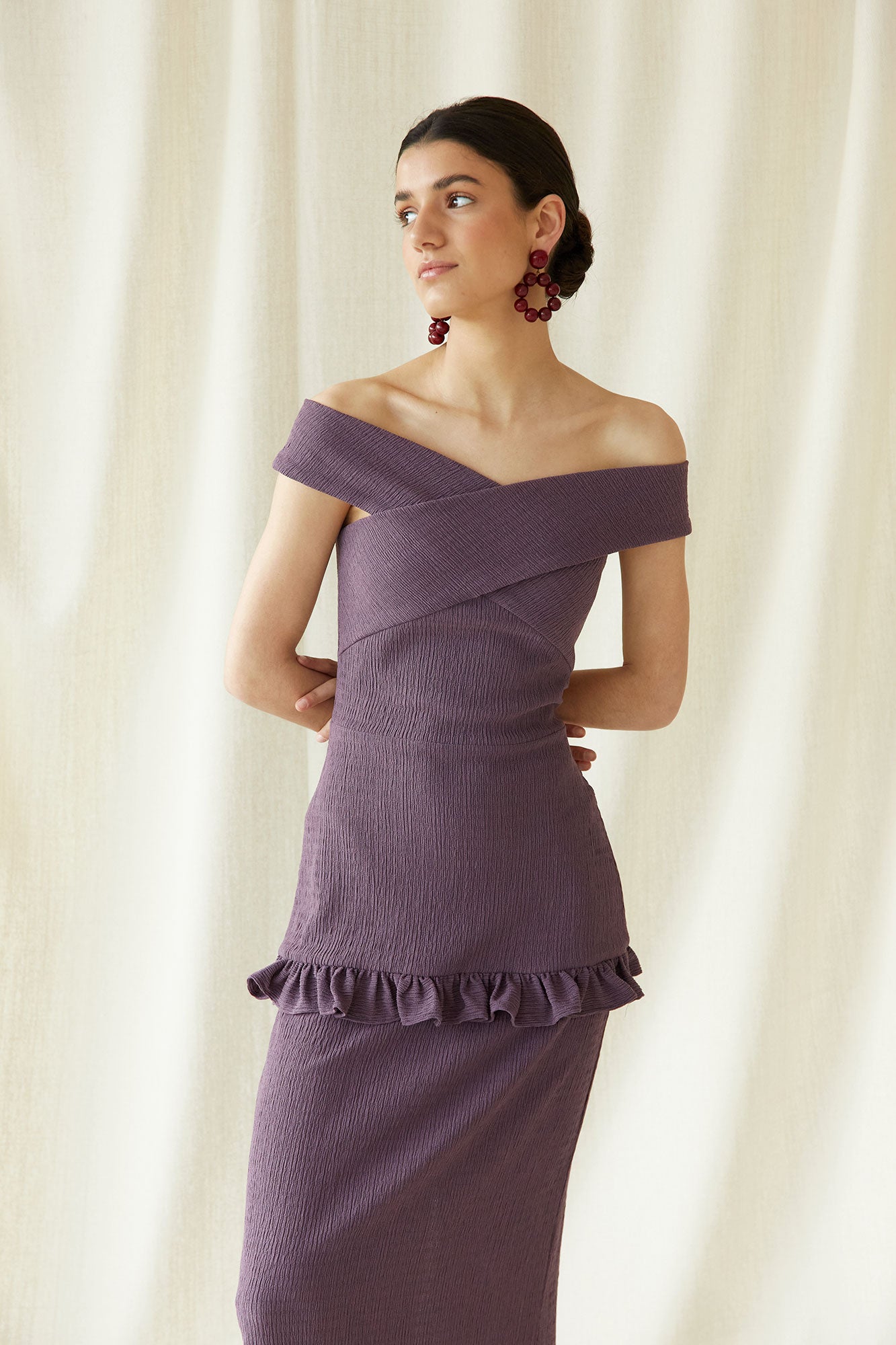 VESTIDO AMADORA MORADO