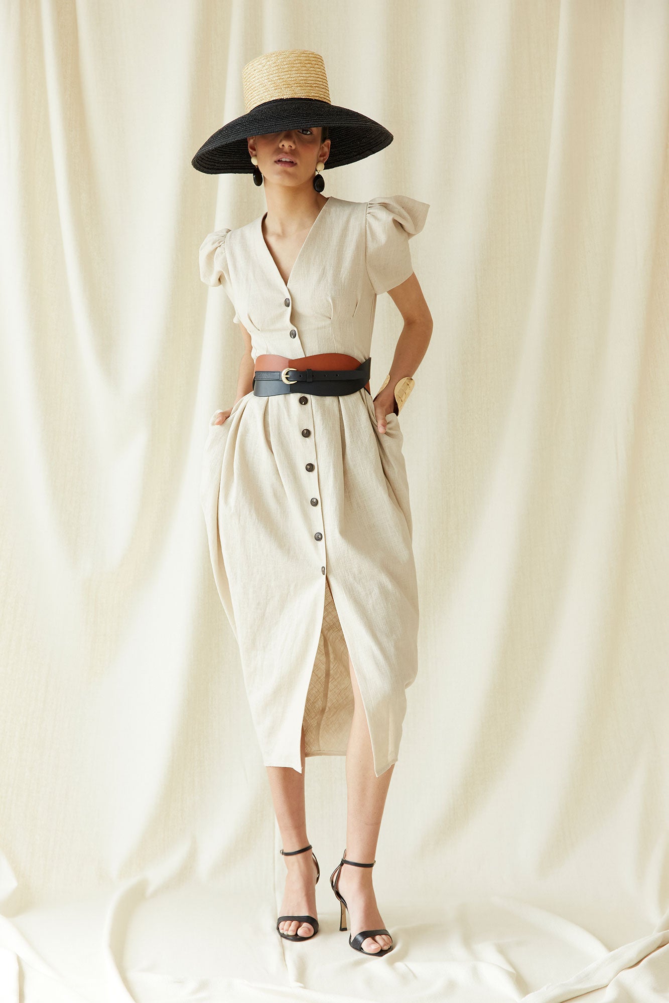 VESTIDO TRIANA CRUDO