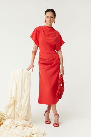 VESTIDO ALBA ROJO