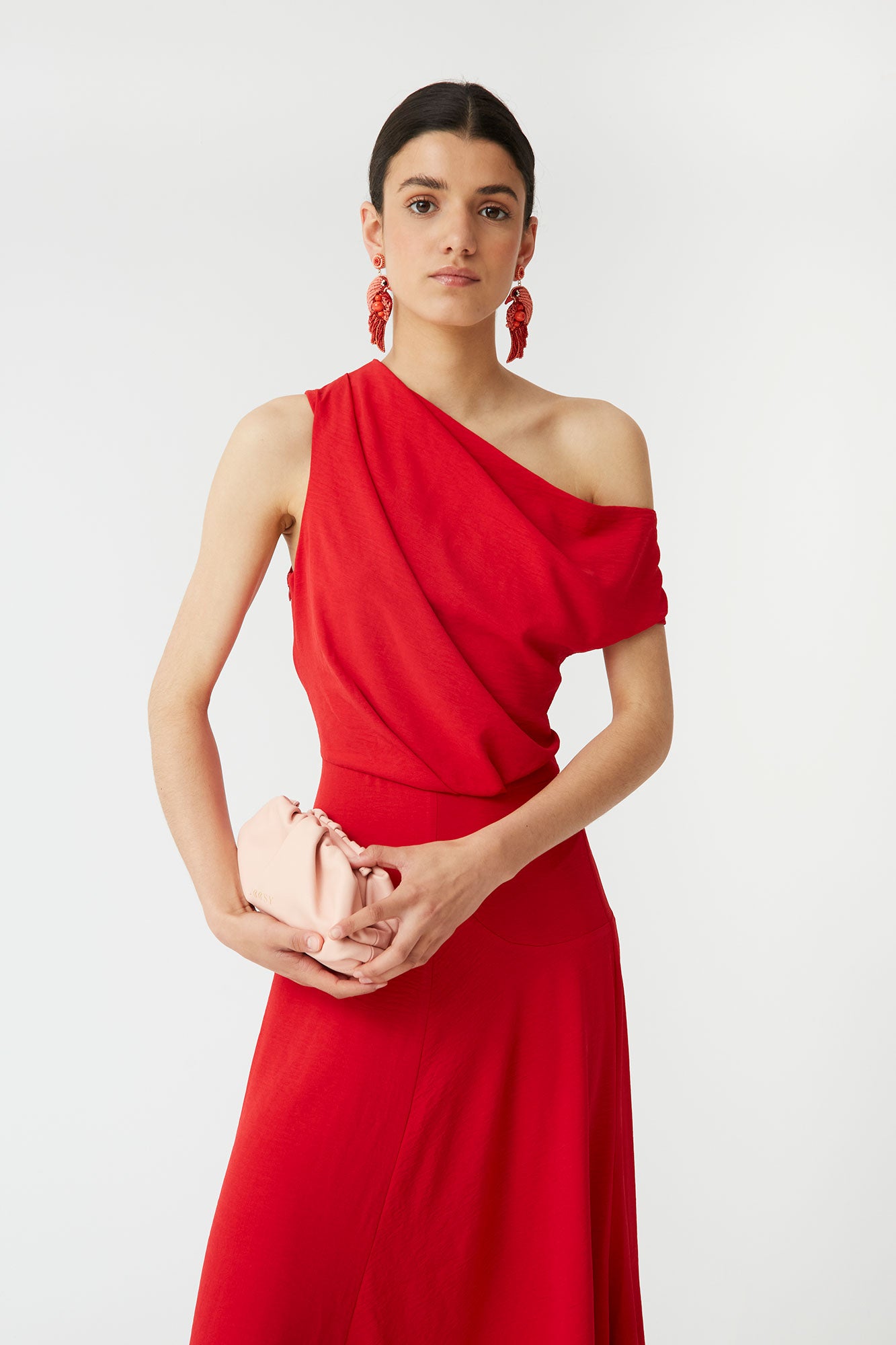 VESTIDO GISELA ROJO