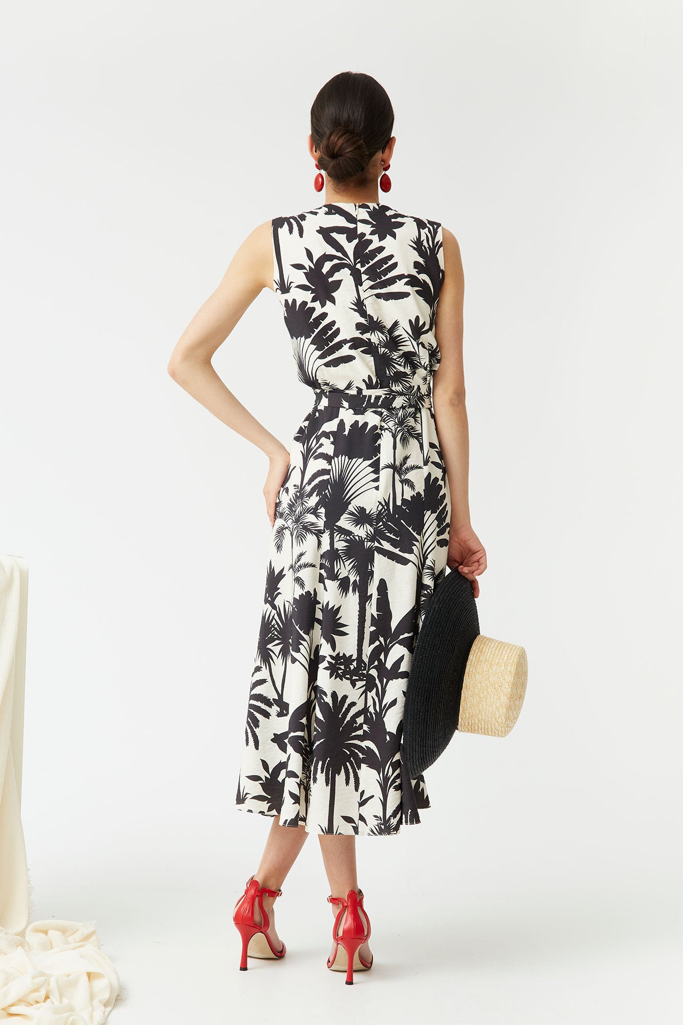 VESTIDO LEVY BLANCO/NEGRO